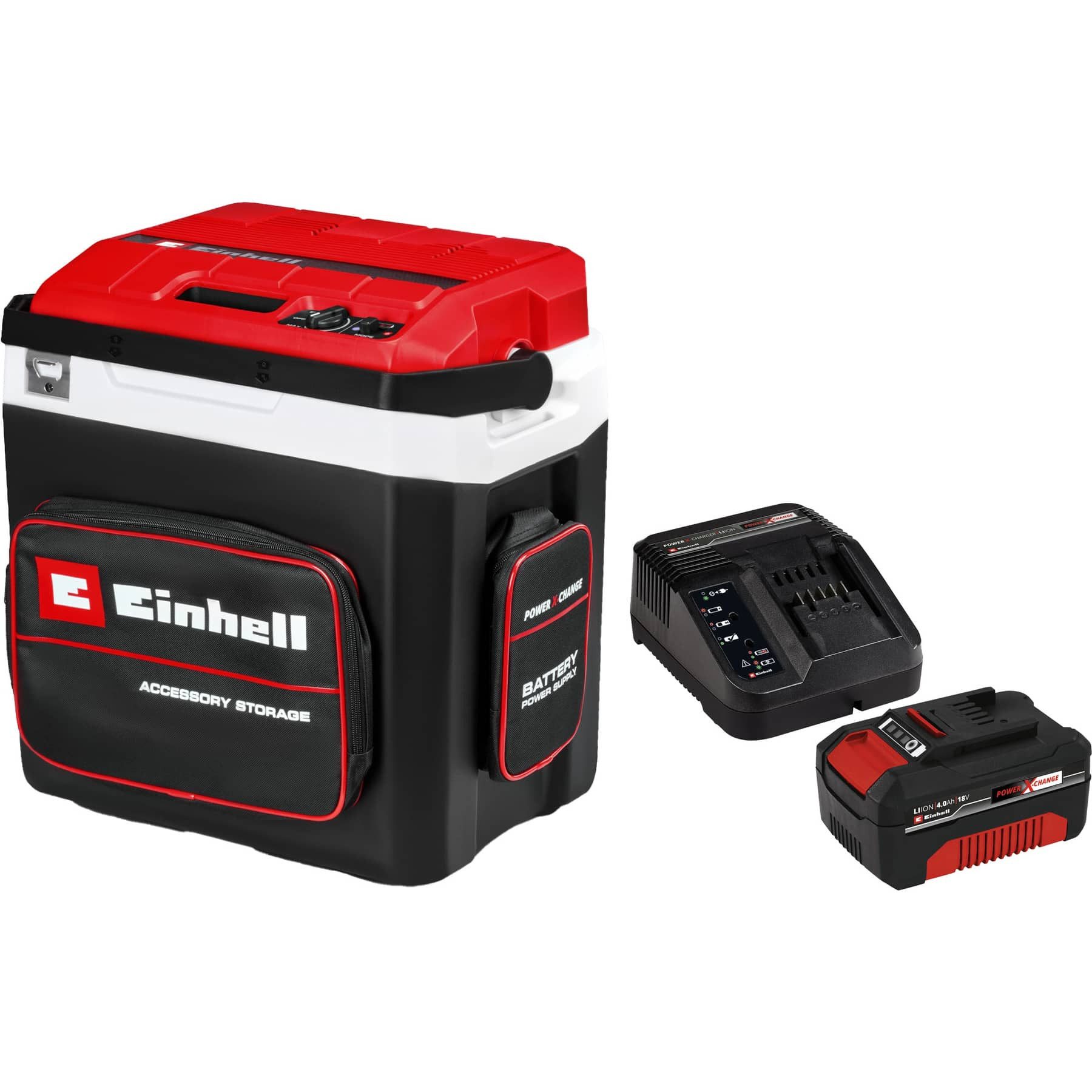 Einhell Elektrische Kühlbox EINHELL Akku-Kühlbox TE-COL 18/27 Li Kit (1x 4,0 Ah)