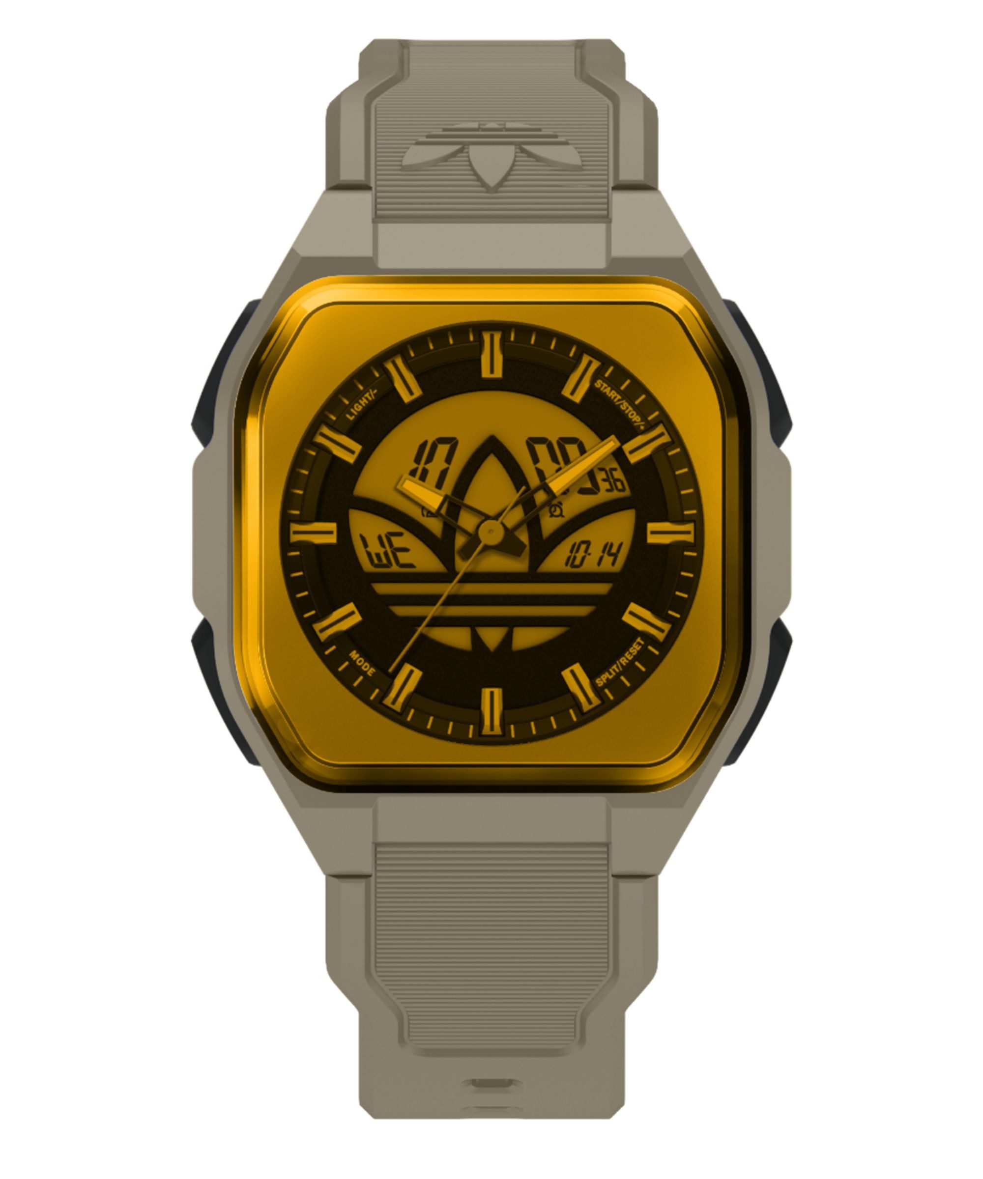 adidas Originals Quarzuhr City Tech Six AOFH260172I, Armbanduhr, Herrenuhr, digital, Monat, Tag, Wochentag
