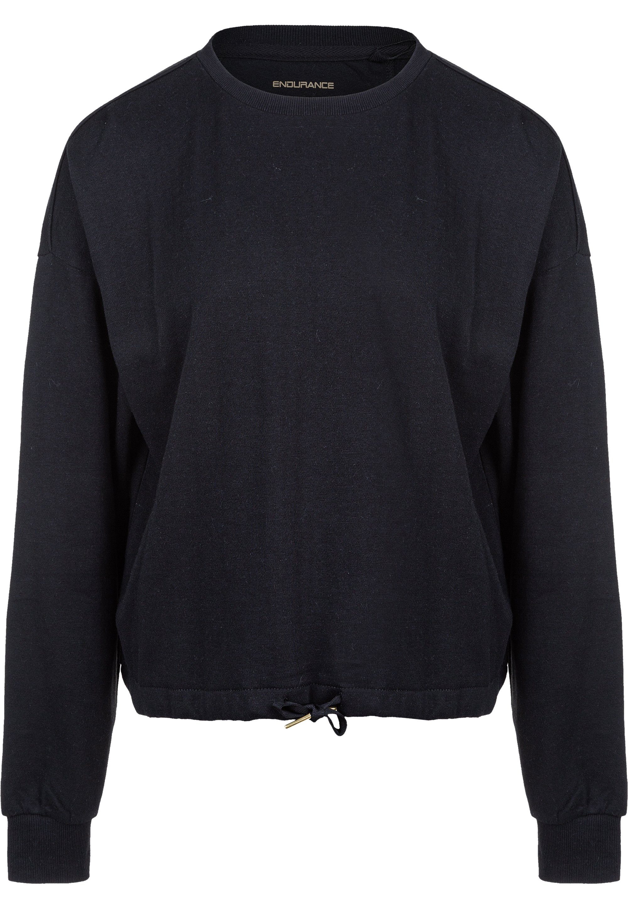 AININIE W Style ENDURANCE schwarz Sweatshirt aus hippen Dänemark im