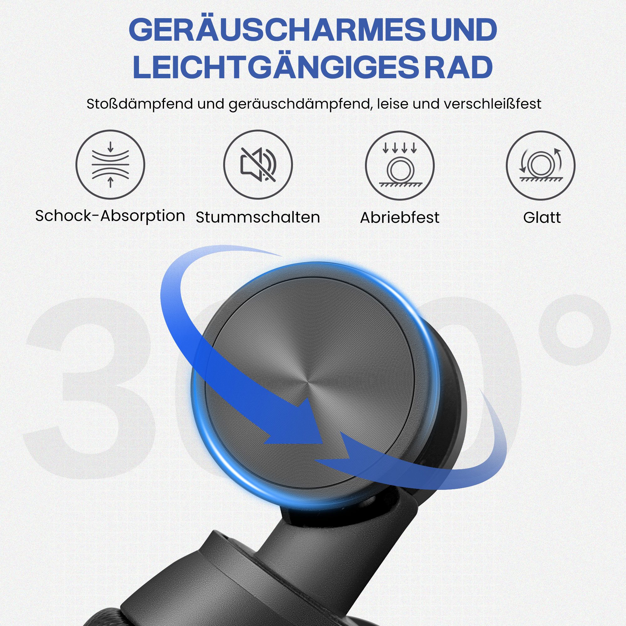 ChaCool Hard-Shell Trolley Hard-Shell Trolley Premium Travel Suitcase Rolling Hand Luggage, Suitcase with four 360° Wheels and Combination Lock, 57/67/77 cm, 40/62/99 L