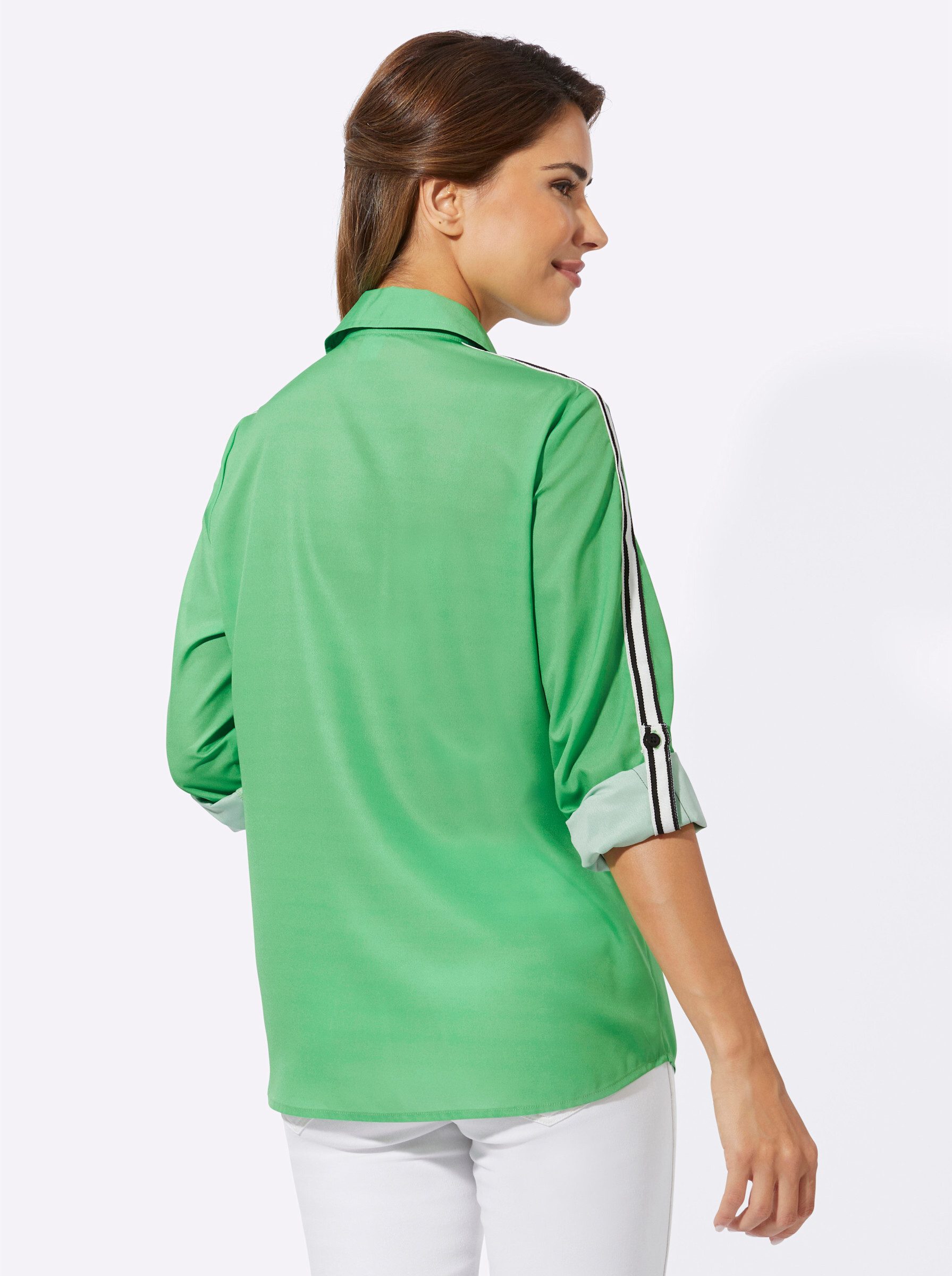 Sieh an! Klassische Bluse Hemdbluse günstig online kaufen