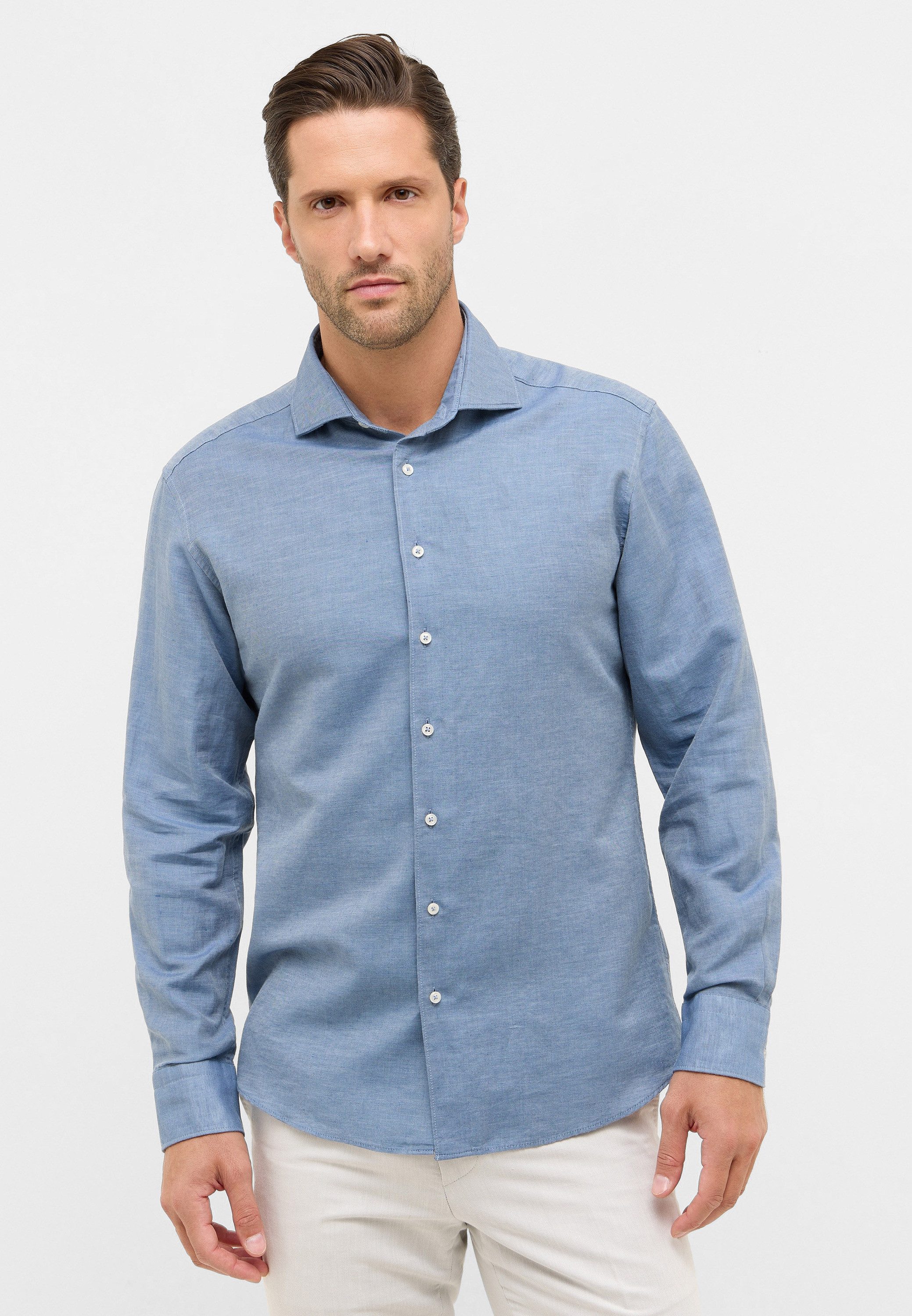 Eterna Langarmhemd MODERN FIT EASY IRON günstig online kaufen