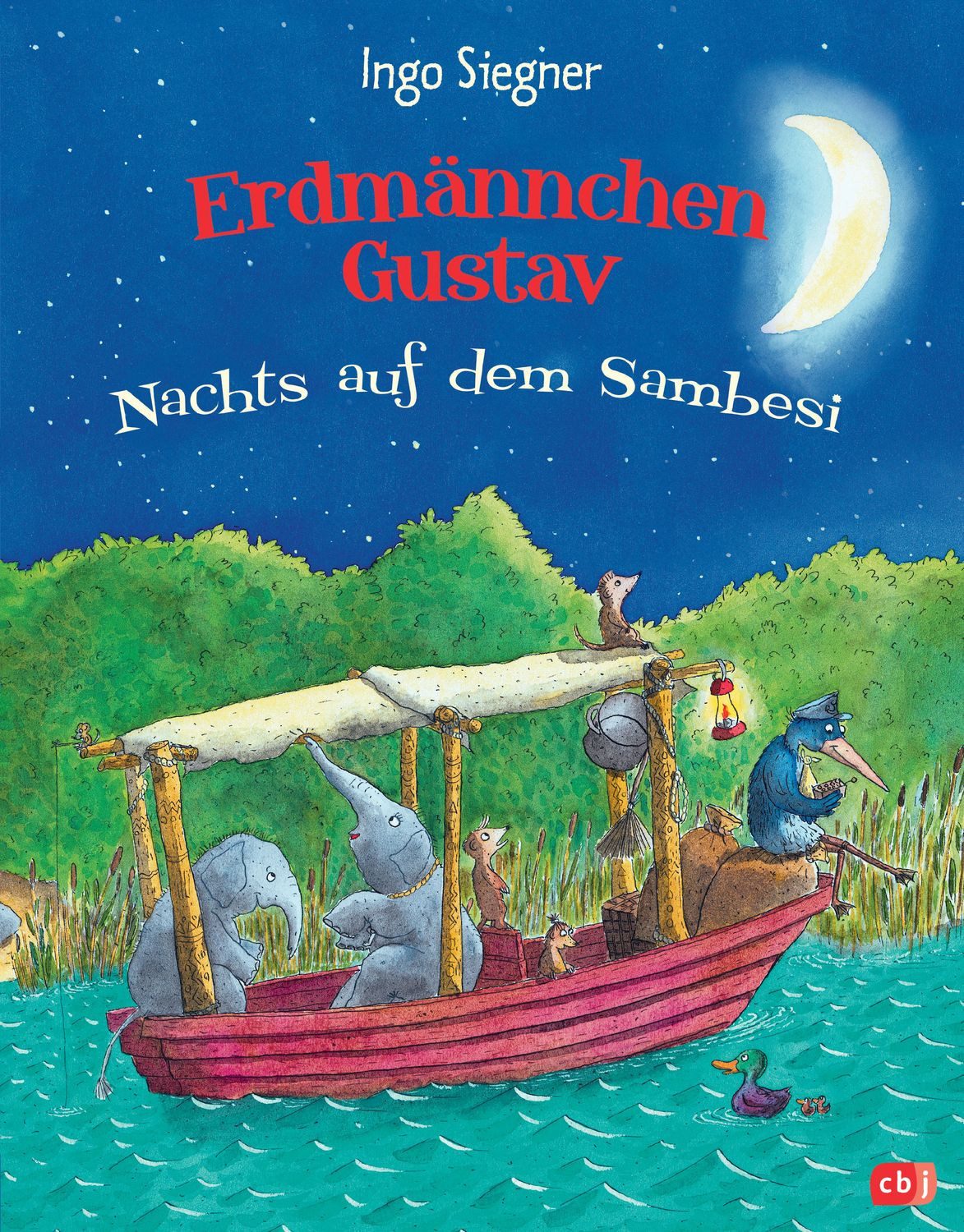 Kinderbuch Erdmännchen Gustav Nachts auf dem Sambesi Ingo Siegner