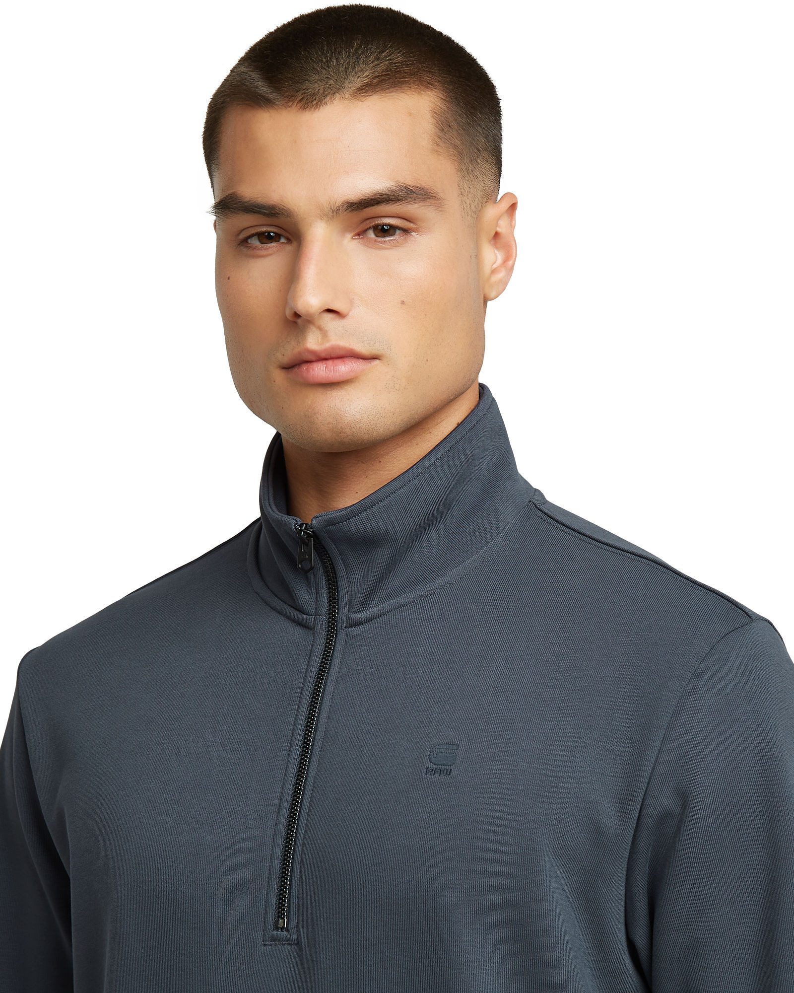 G-STAR Longpullover Nifous Half Zip Sweater