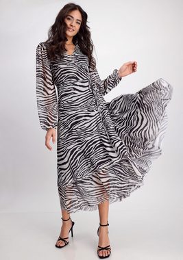 Monari Maxikleid mit Animalprint