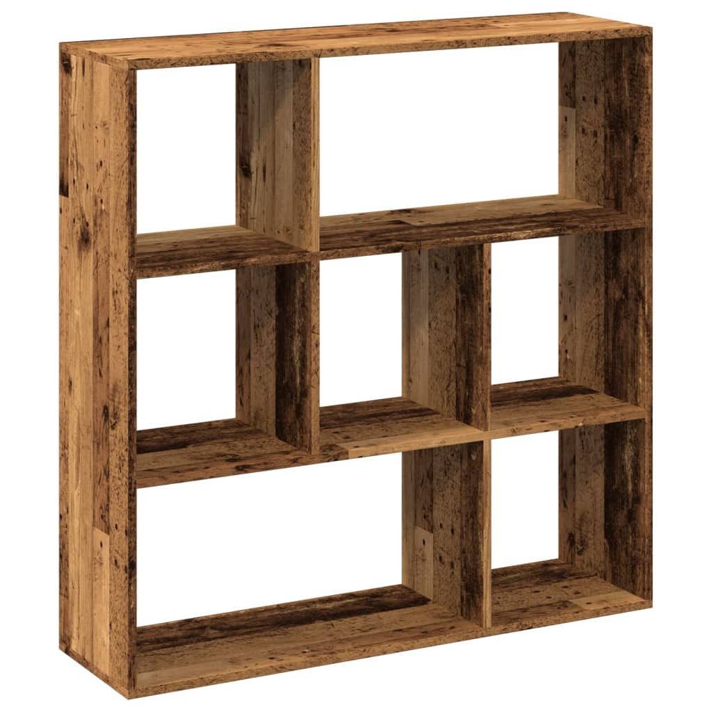 vidaXL Bücherregal Raumteiler-Bücherregal Altholz-Optik 102x29x103,5 cm, günstig online kaufen