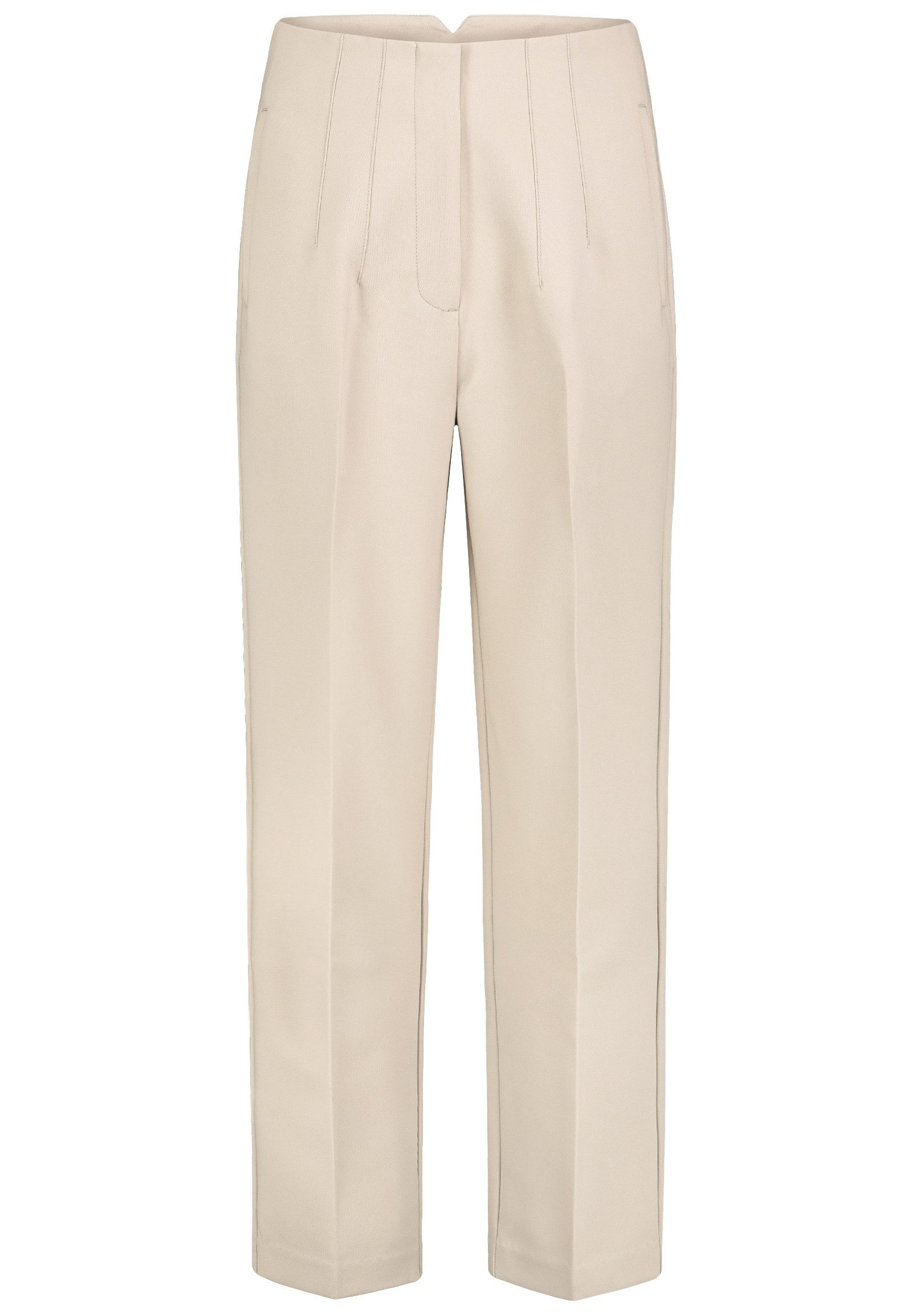 AUTHENTIC STYLE Stoffhose DOB Hose,WIDE LEG, high waist, Büge