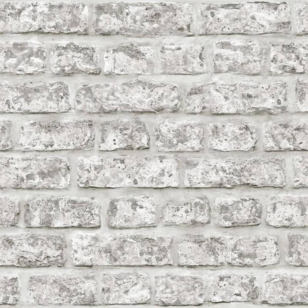 Noordwand Fototapete Tapete Topchic Brick Wall Dunkelgrau, (1 St)