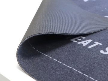 Fußmatte BBQ Grillunterlage BEEF, Primaflor-Ideen in Textil, rechteckig, Höhe: 5 mm, Schmutzfangmatte, rutschhemmend, waschbar
