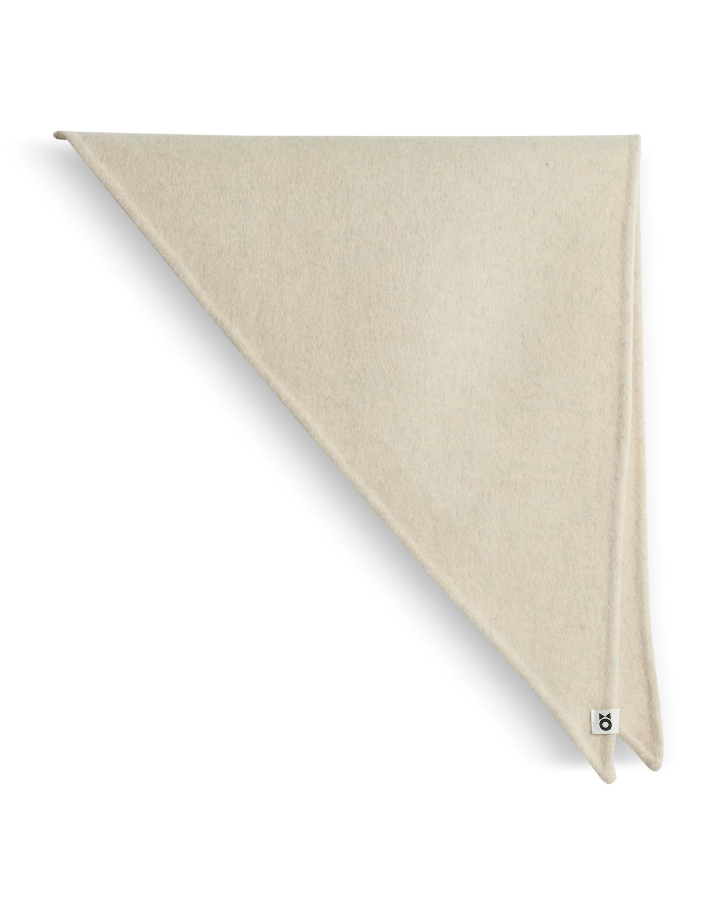 OPUS Wollschal AVICCA aus reiner Wolle, Dreieckig, gekämmte Oberfläche, wei günstig online kaufen