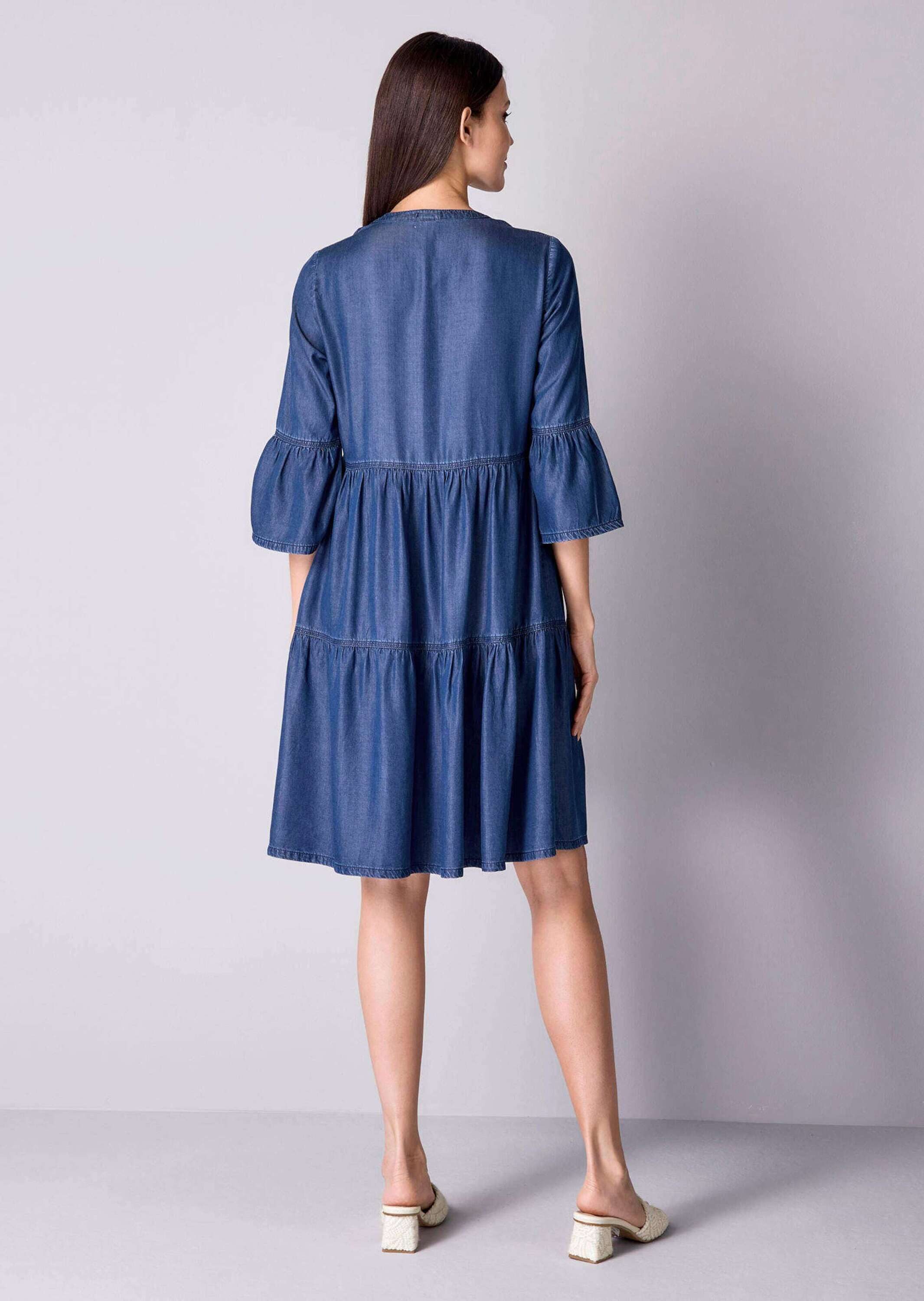 Alba Moda Midikleid Kleid mit Stufen günstig online kaufen