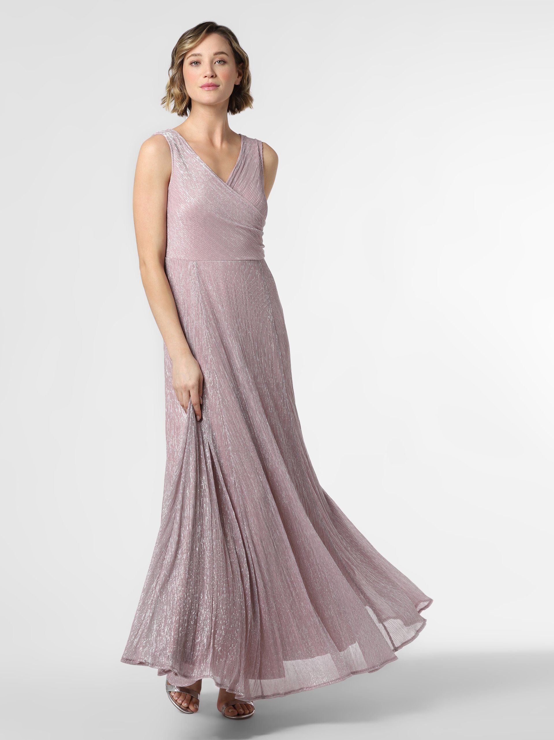Vera Mont Maxikleid mit Lurexfaden (1tlg) Material, Locker fallender