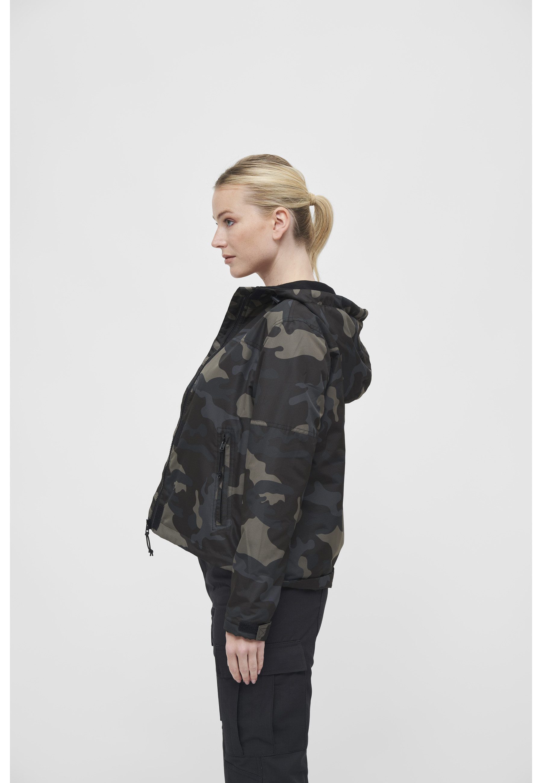 Brandit Langmantel Brandit Damen Ladies Windbreaker Frontzip