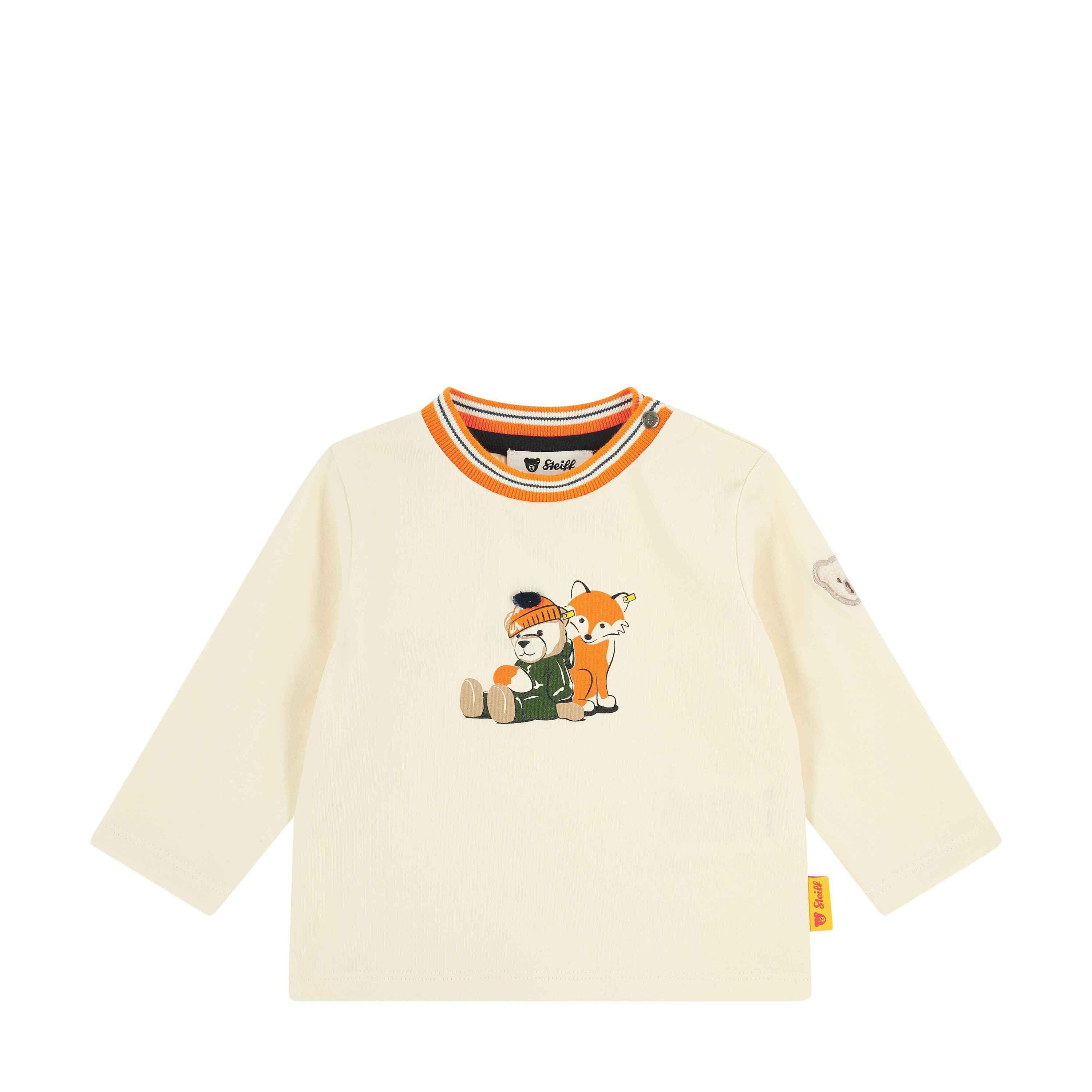 Steiff Langarmshirt T-Shirt langarm Winter Adventure
