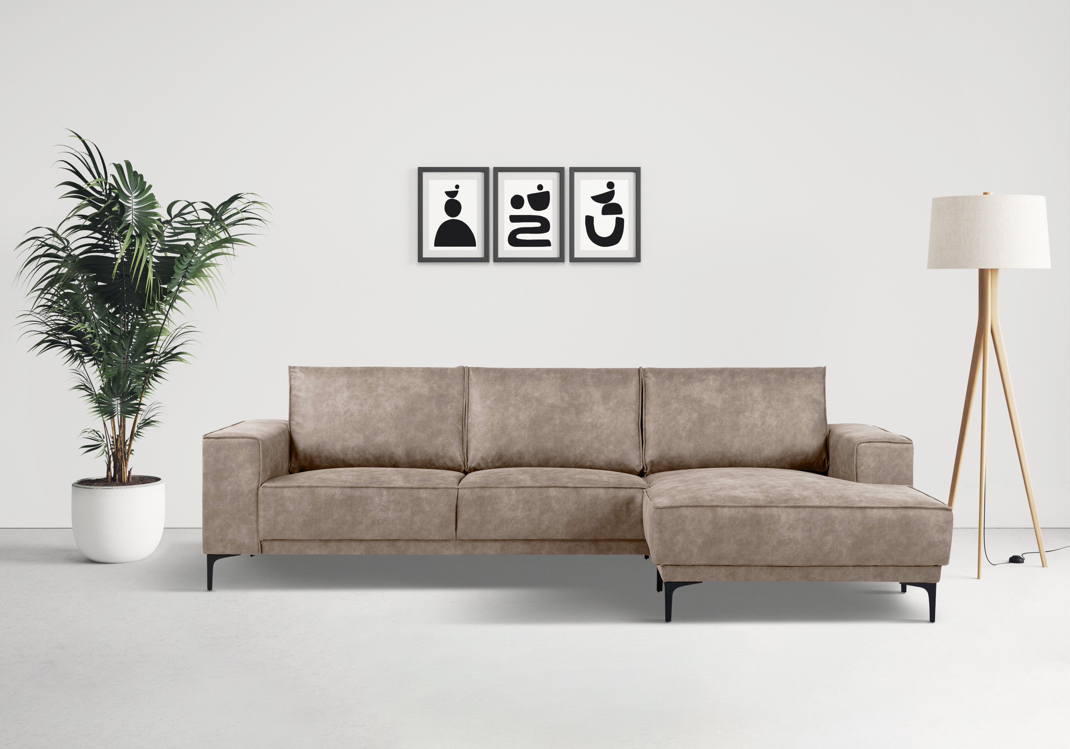 Places of Style Ecksofa Polsterecke Oland, günstig online kaufen