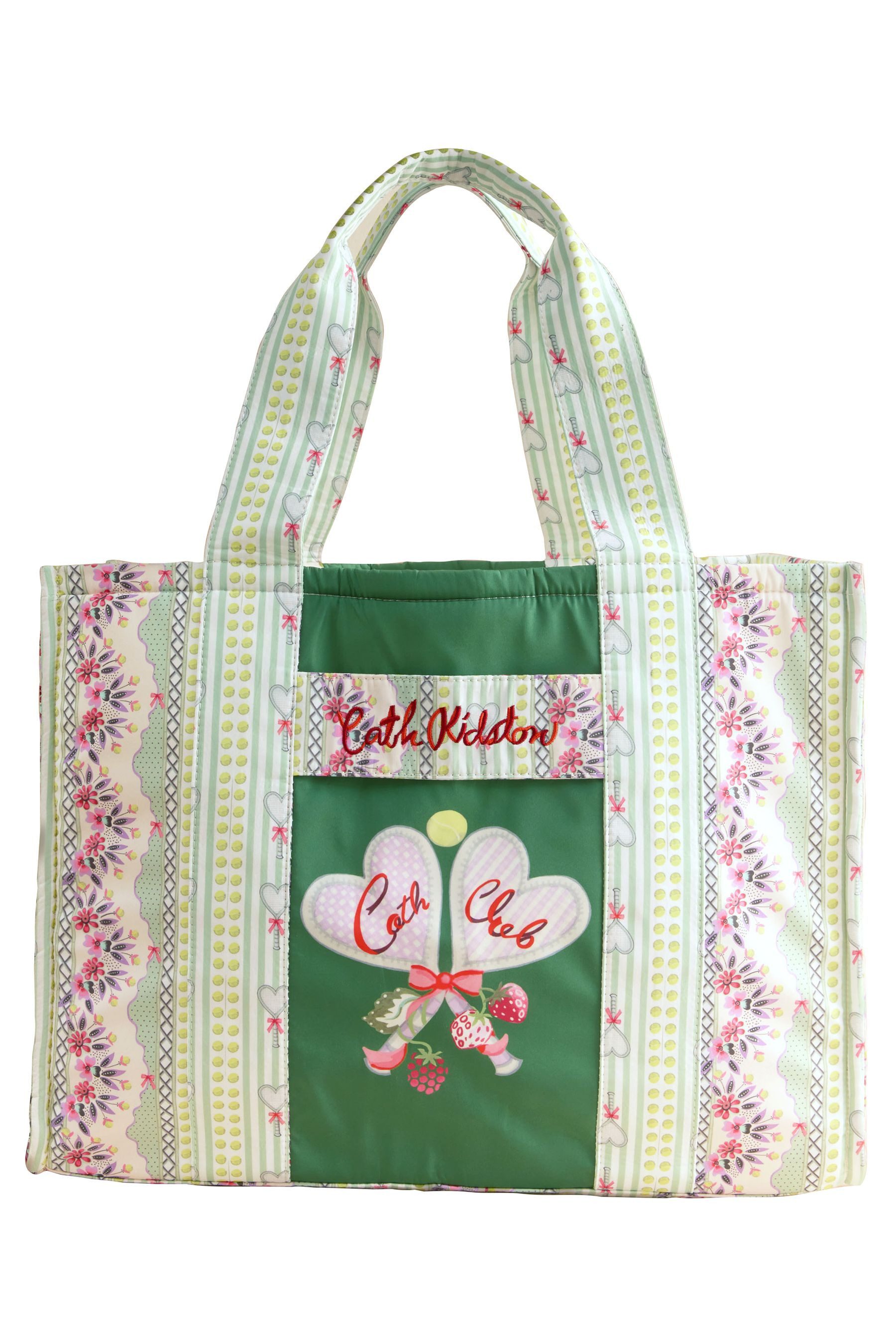 Cath Kidston Shopper Cath Kidston Shopper-Tasche mit Streifen und Print (1-tlg)