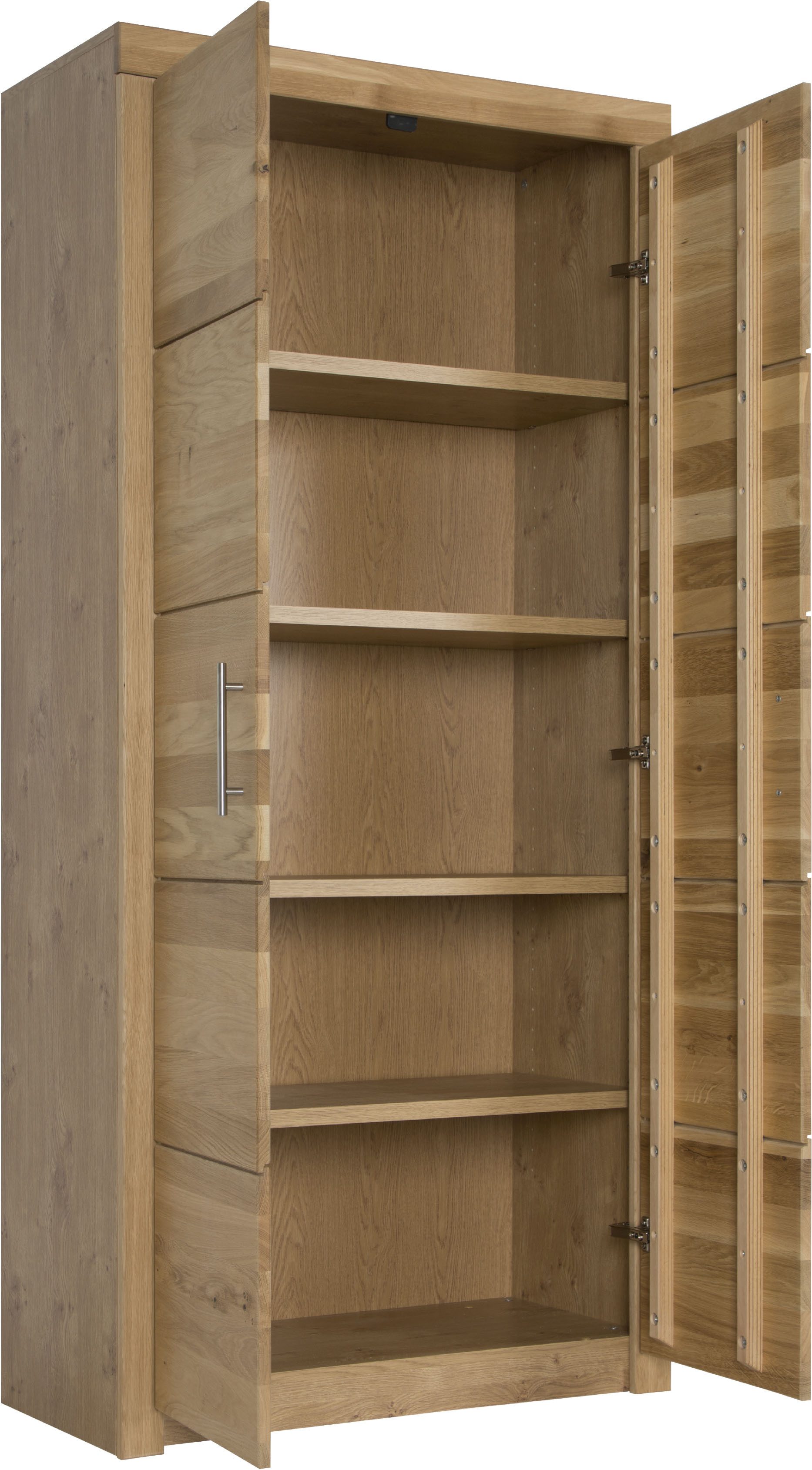 VOGL Möbelfabrik Aktenschrank Toronto in 2 Breiten, teilmassiv, Fächer für Aktenordner, Made in Germany