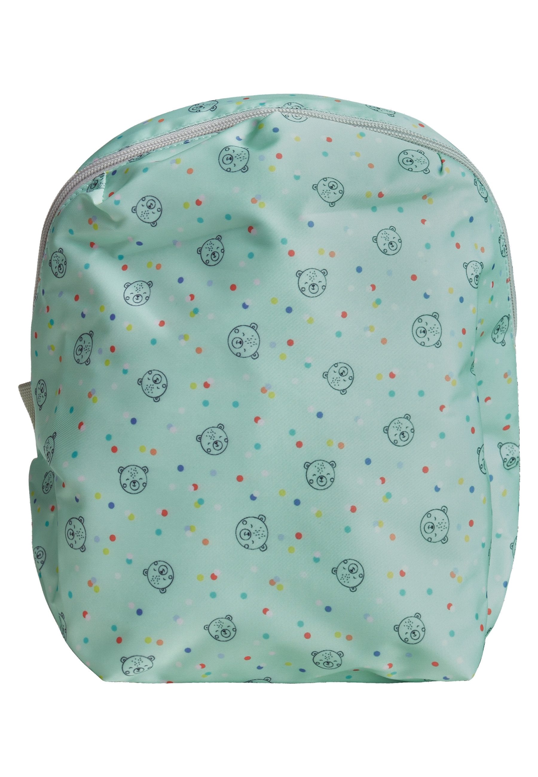 Sterntaler® Kinderrucksack Kinderrucksack Mini BÄR Bär (Familie Bär, 1-tlg), Kompaktrucksack, Flaschenhalter im Innenfach, All-Over Print
