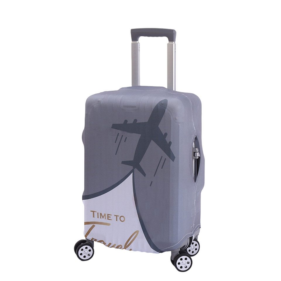 Coonoor Kofferhülle Elastischer Koffer-Schutzbezug, staubdichte Kofferhülle, verdickte Kofferschutzhülle, geeignet für 18–32 Zoll