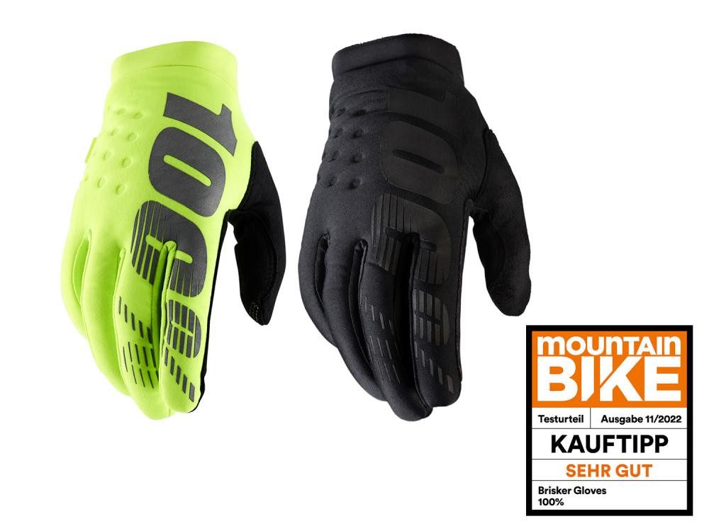 100% Fahrradhandschuhe 100% Brisker Youth Cold Weather Gloves XL black - warme Kinder-Fahrrad