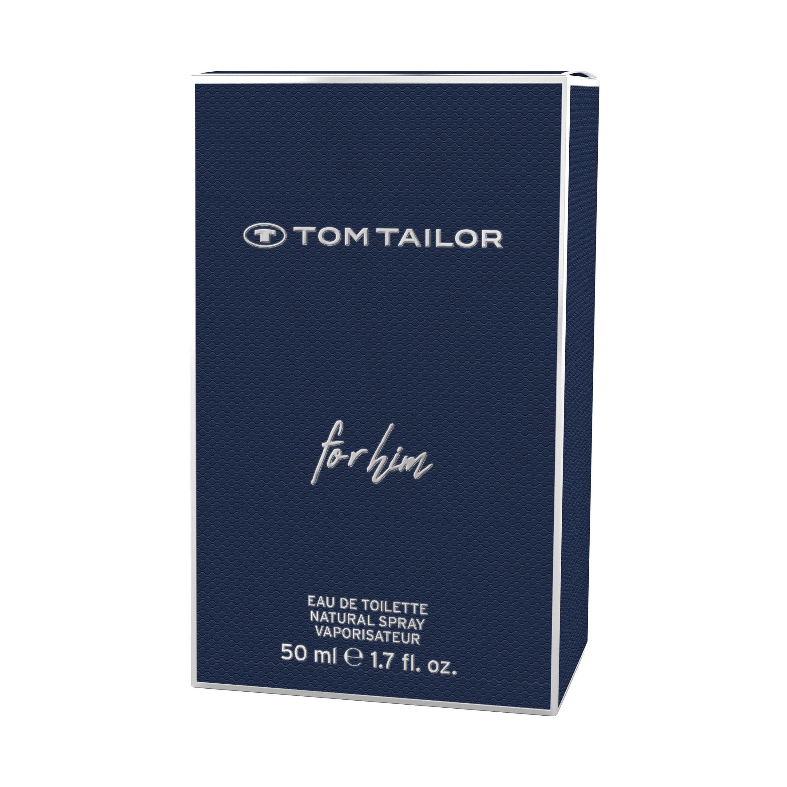 TOM TAILOR Eau de Toilette FOR HIM, EdT 50 ml Man