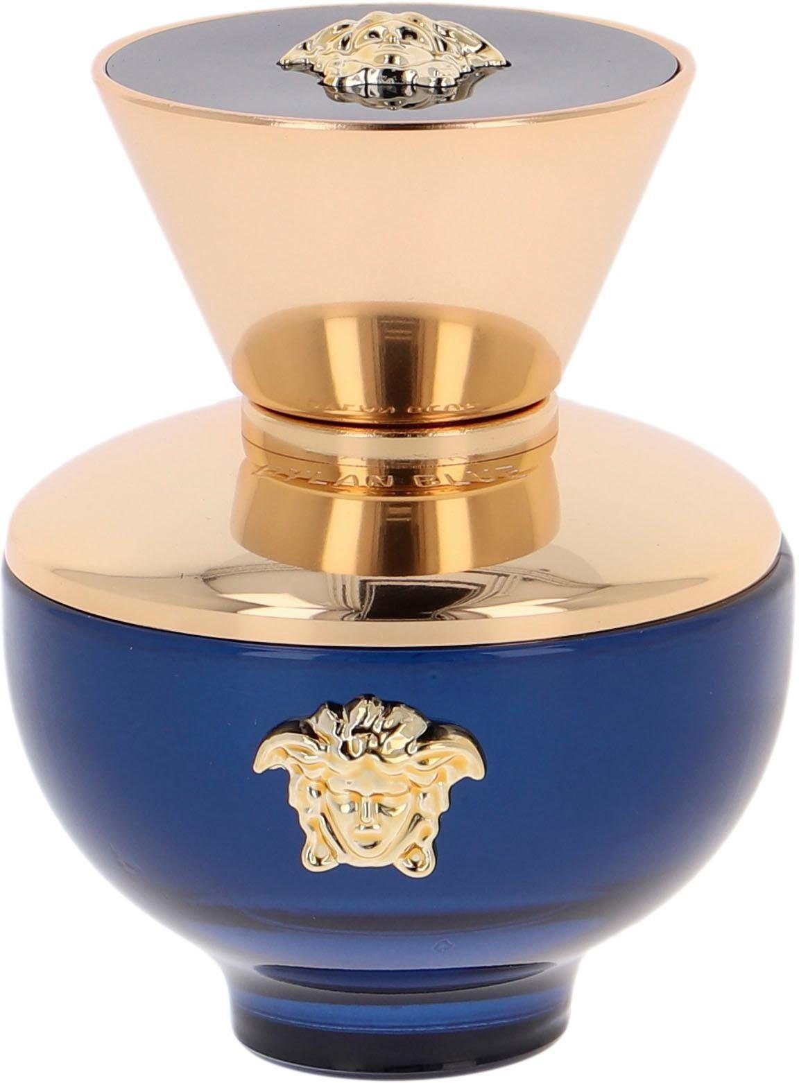 Versace Eau de Parfum Dylan Blue pour Femme, Glasflakon, Parfüm EDP, Damenduft