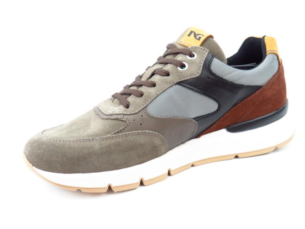 Nero Giardini Velour fango taupe Sneaker