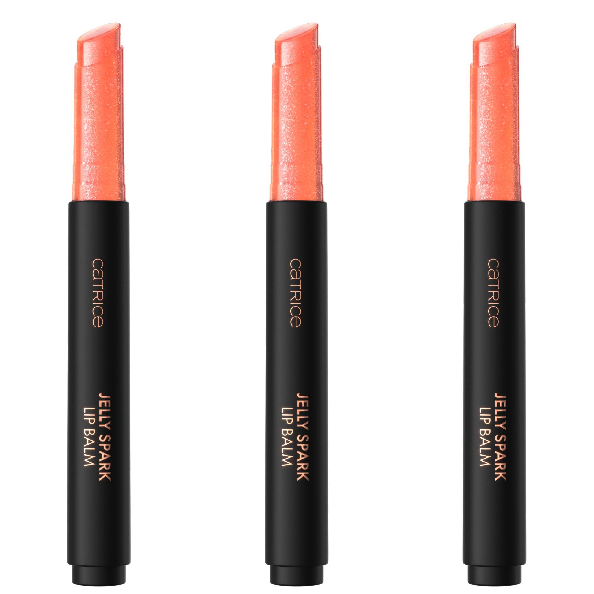Catrice Lippenbalsam Jelly Spark Lip Balm, 3-tlg.
