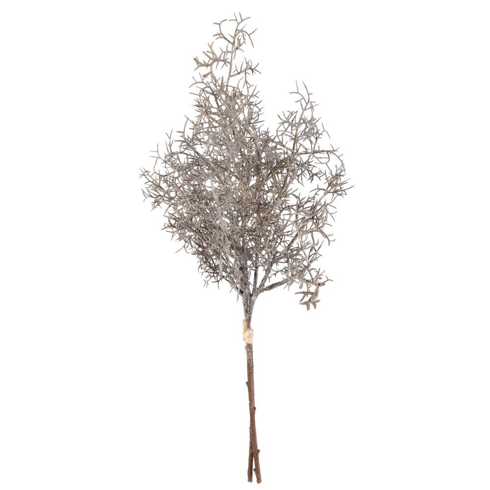 Kunstblume Korallenbündel - ca. 38 cm - hellgrau, DPI