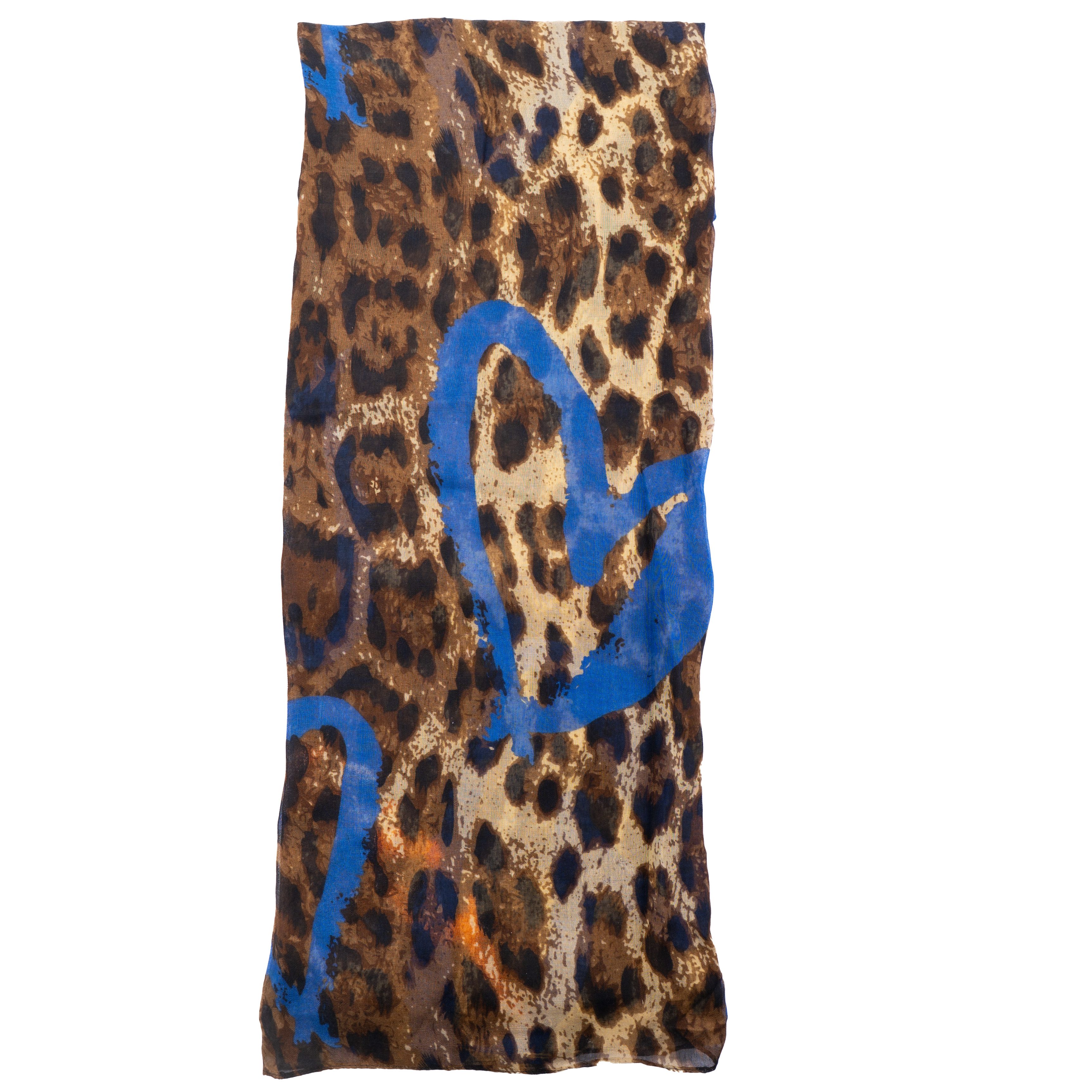 Passioni Schal mit abstraktem Leoparden-muster günstig online kaufen