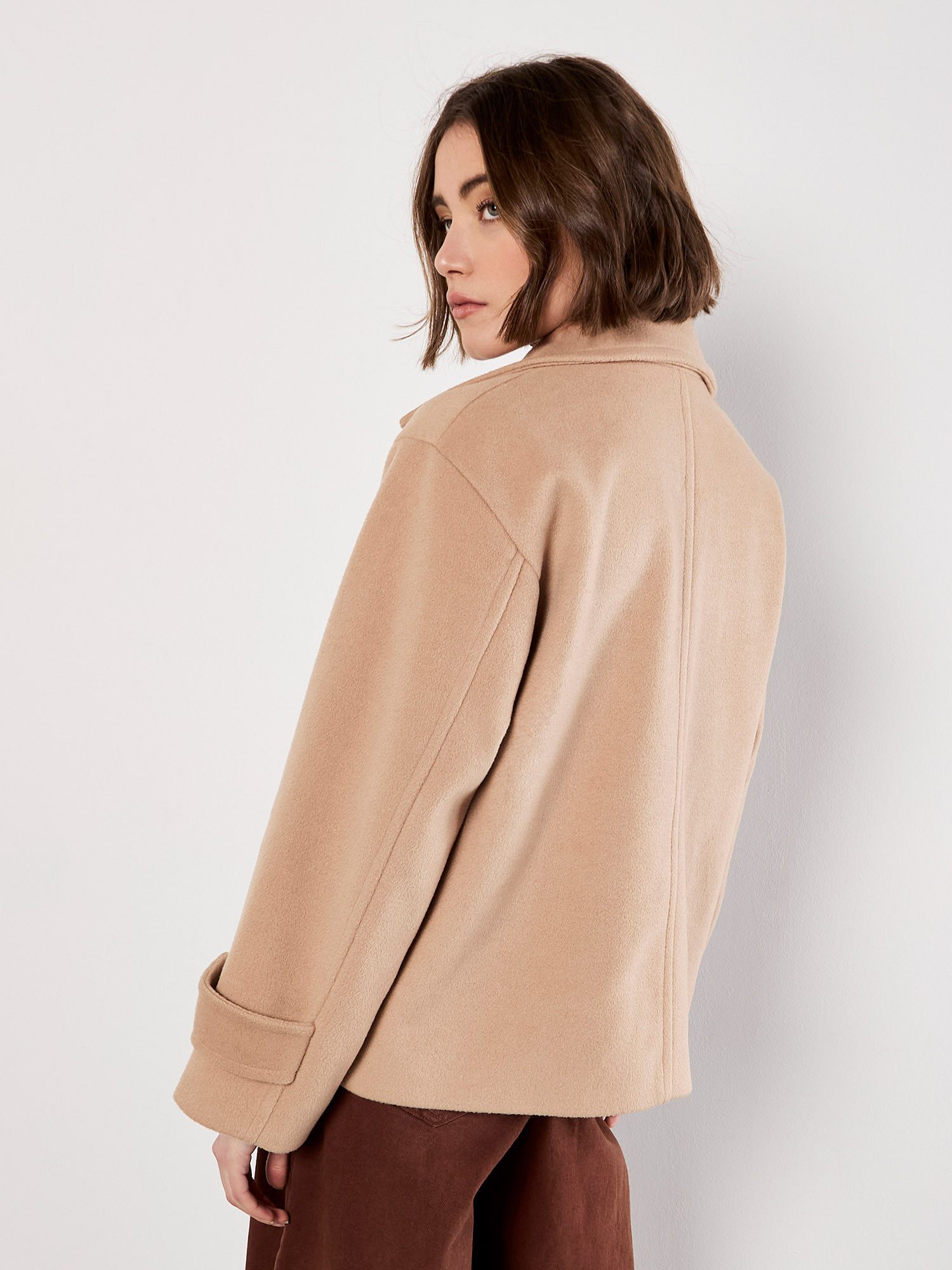 Apricot Kurzjacke Kurzjacke im Zweireiher Stil – Bild 3 von 5