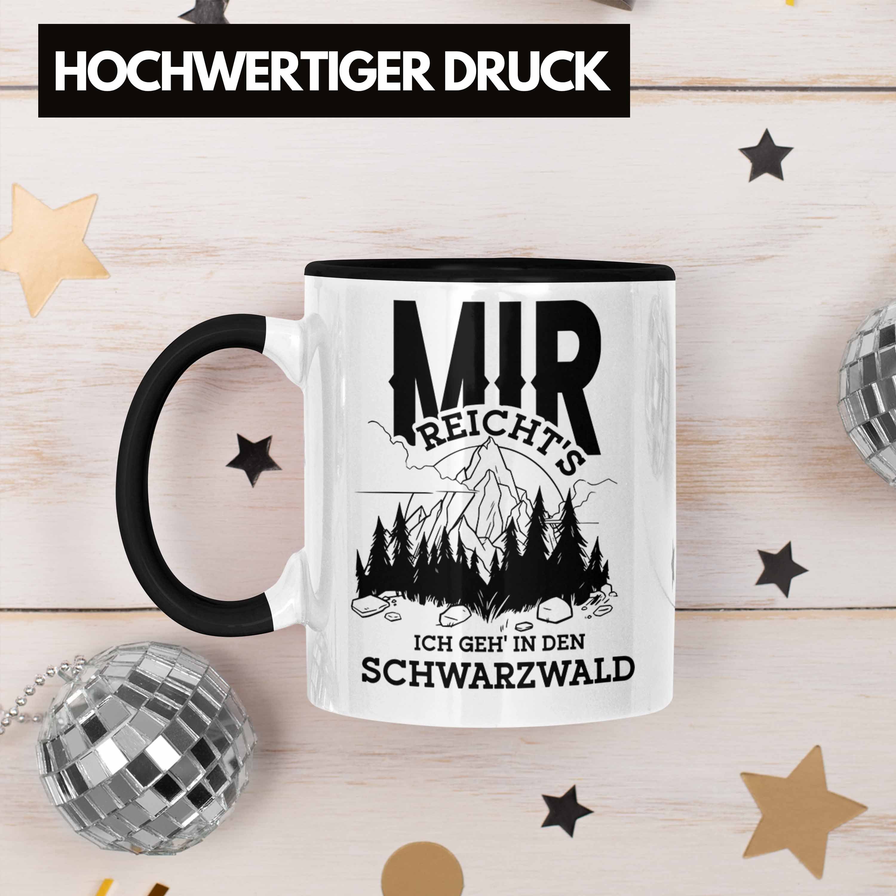 Trendation für Tasse Schwarzwald Geschenk lustigem mit Wanderer Tasse - Naturfre Spruch