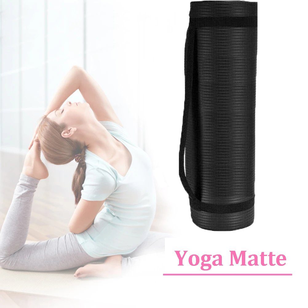 Yoga-Matte Gymnastikmatte Turnmatte Pilates Übungsmatte Fitnessmatte Bodenmatte 