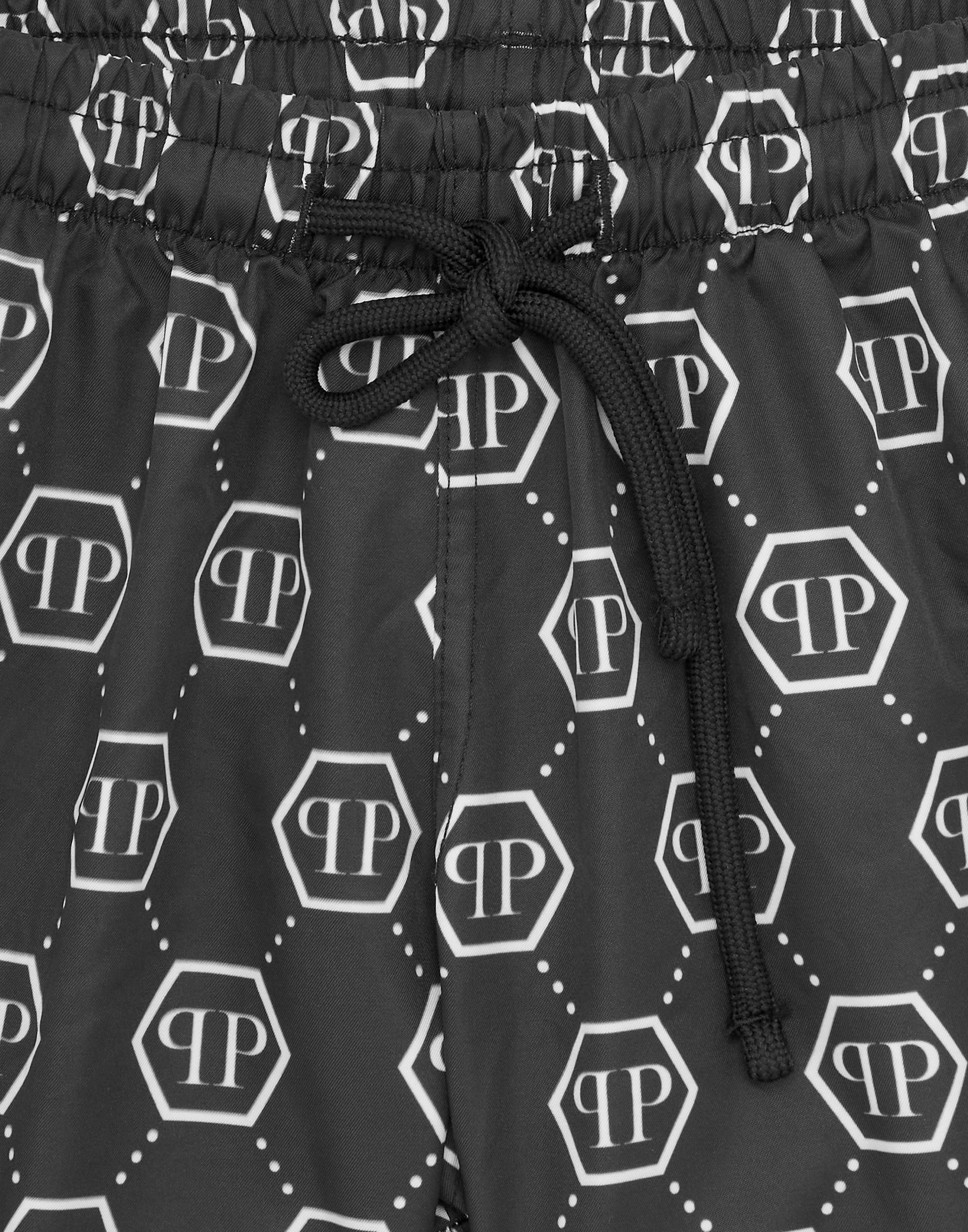 PHILIPP PLEIN Badehose Monogram