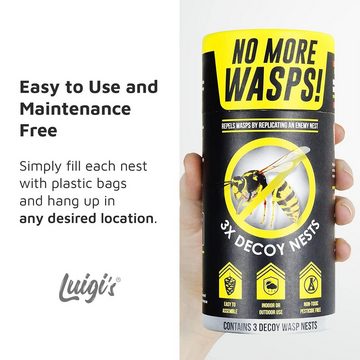 Luigi's Insektenfalle Wespenschreck ohne Giftstoff - Waspinator gegen Wespen