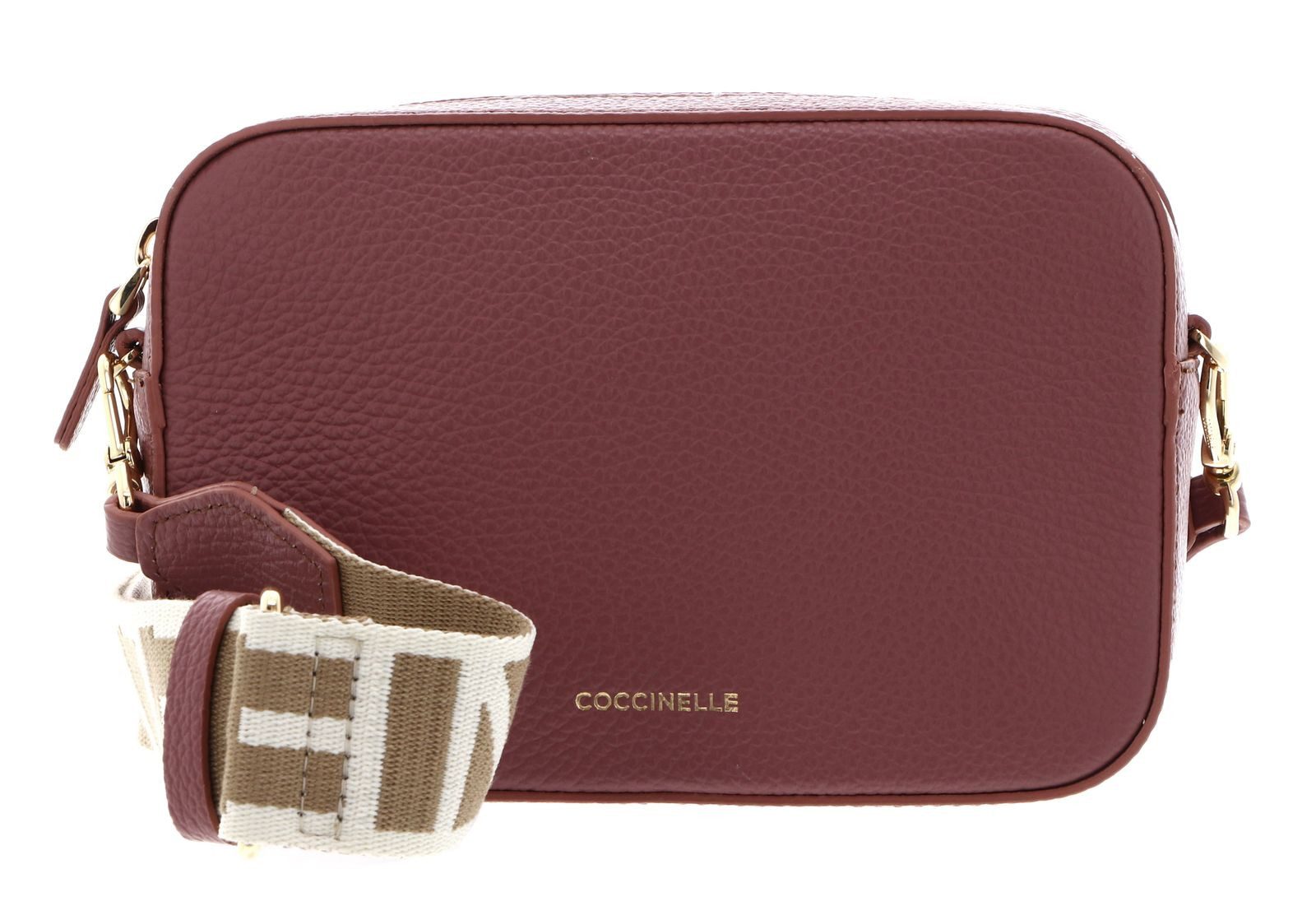 COCCINELLE Umhängetasche Crossover Bag, aus echtem Rindsleder