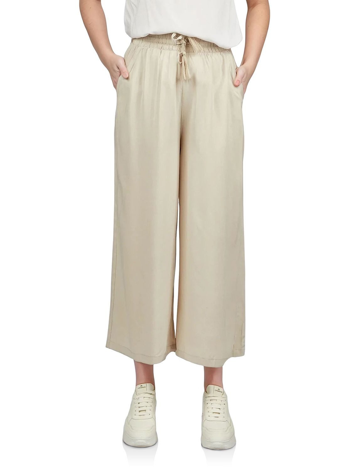 Chinohose Damen Hose DFKate Loose Fit