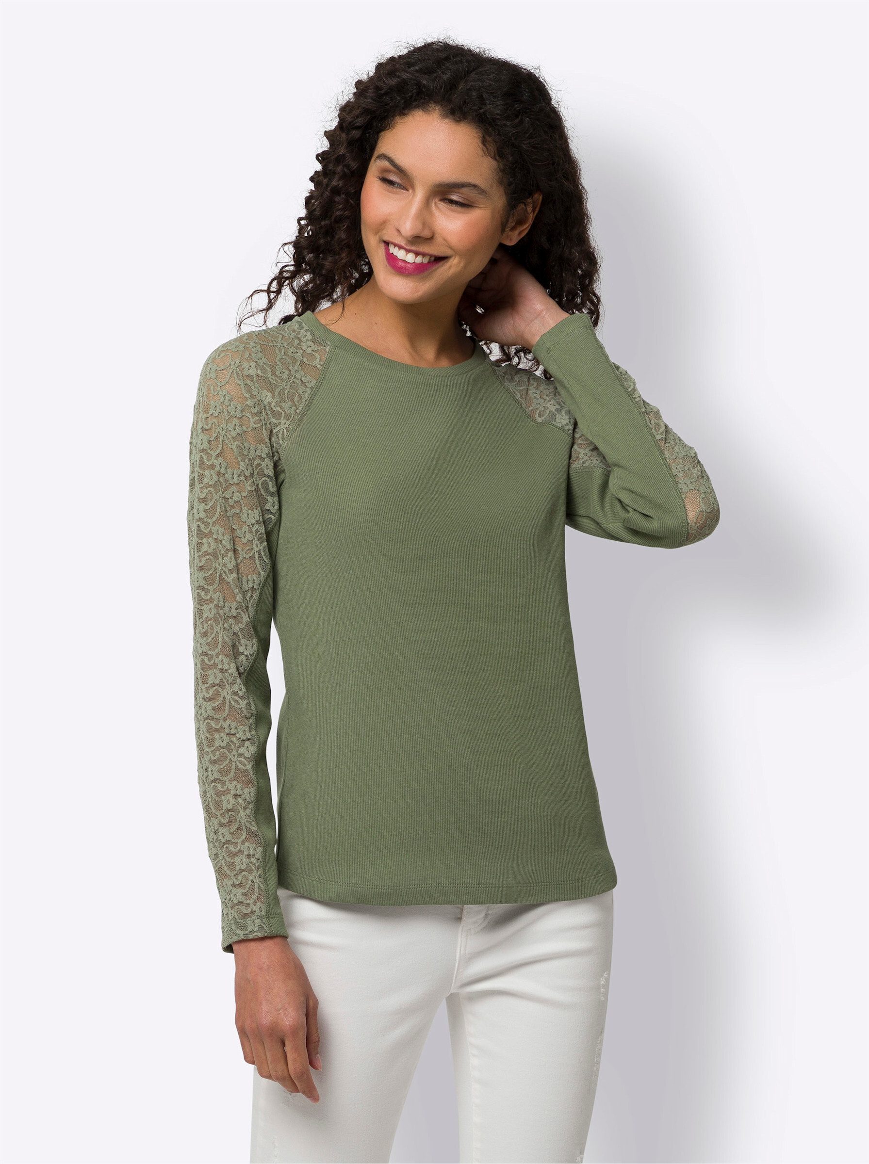 heine T-Shirt Langarmshirt