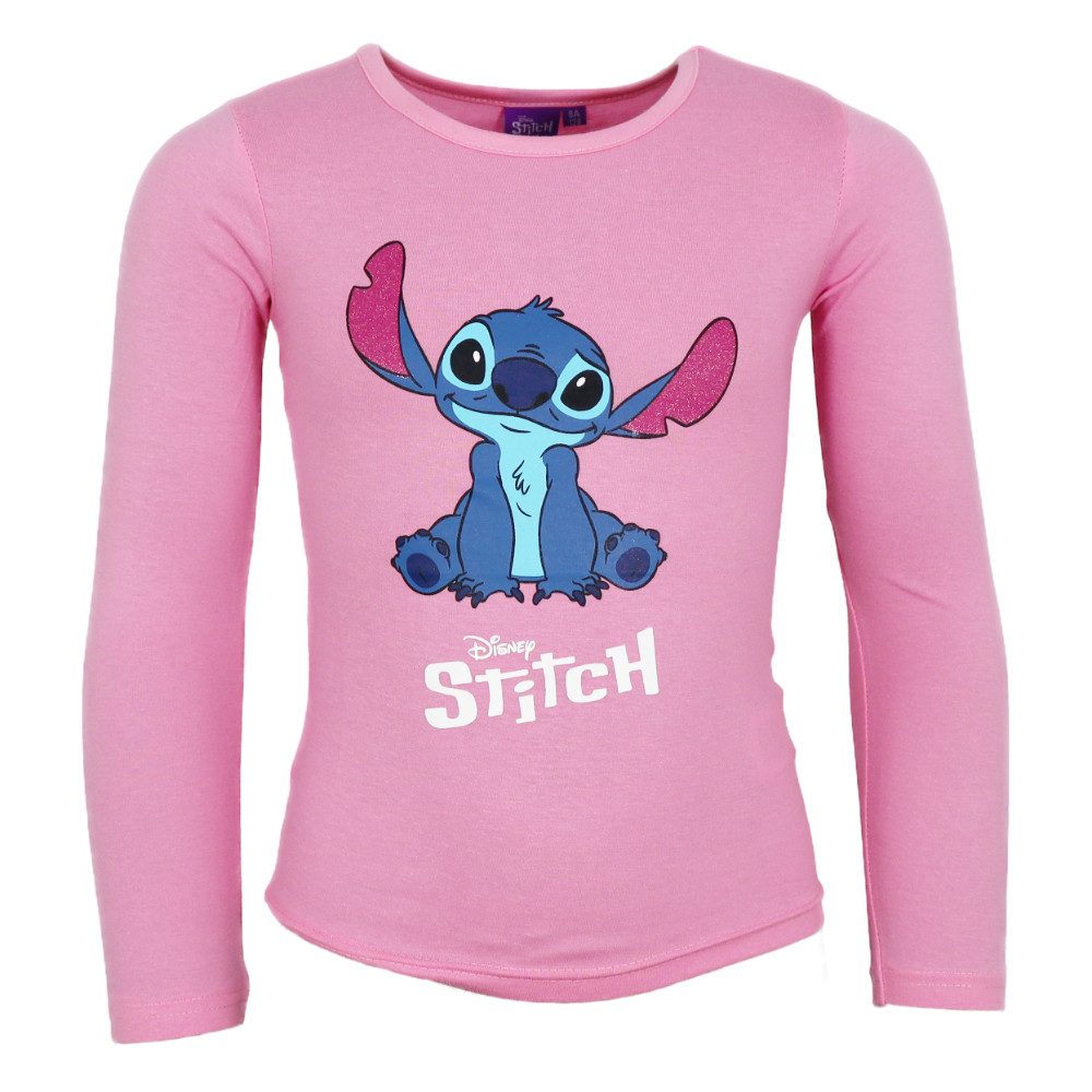 Langarmshirt Disney Lilo und Stitch Kinder Mädchen Langarmshirt Shirt