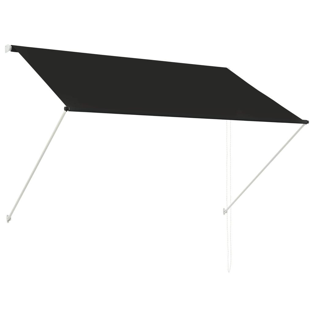 DOTMALL Markise Einziehbare Markise 200×150 cm Anthrazit