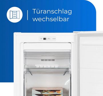 exquisit Gefrierschrank GS271-NF-H-010E weiss, 169,1 cm hoch, 55,9 cm breit