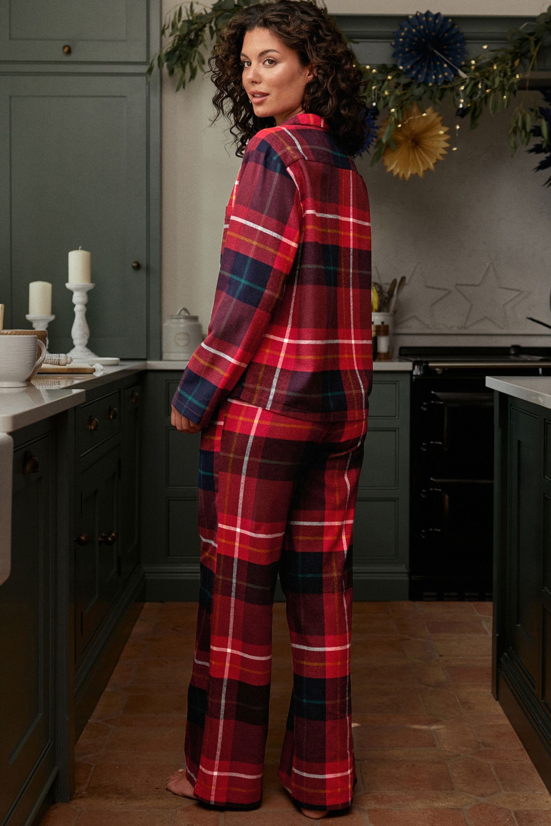 tlg) Damen-Flanellpyjama Pyjama (Familienkollektion) Next (2