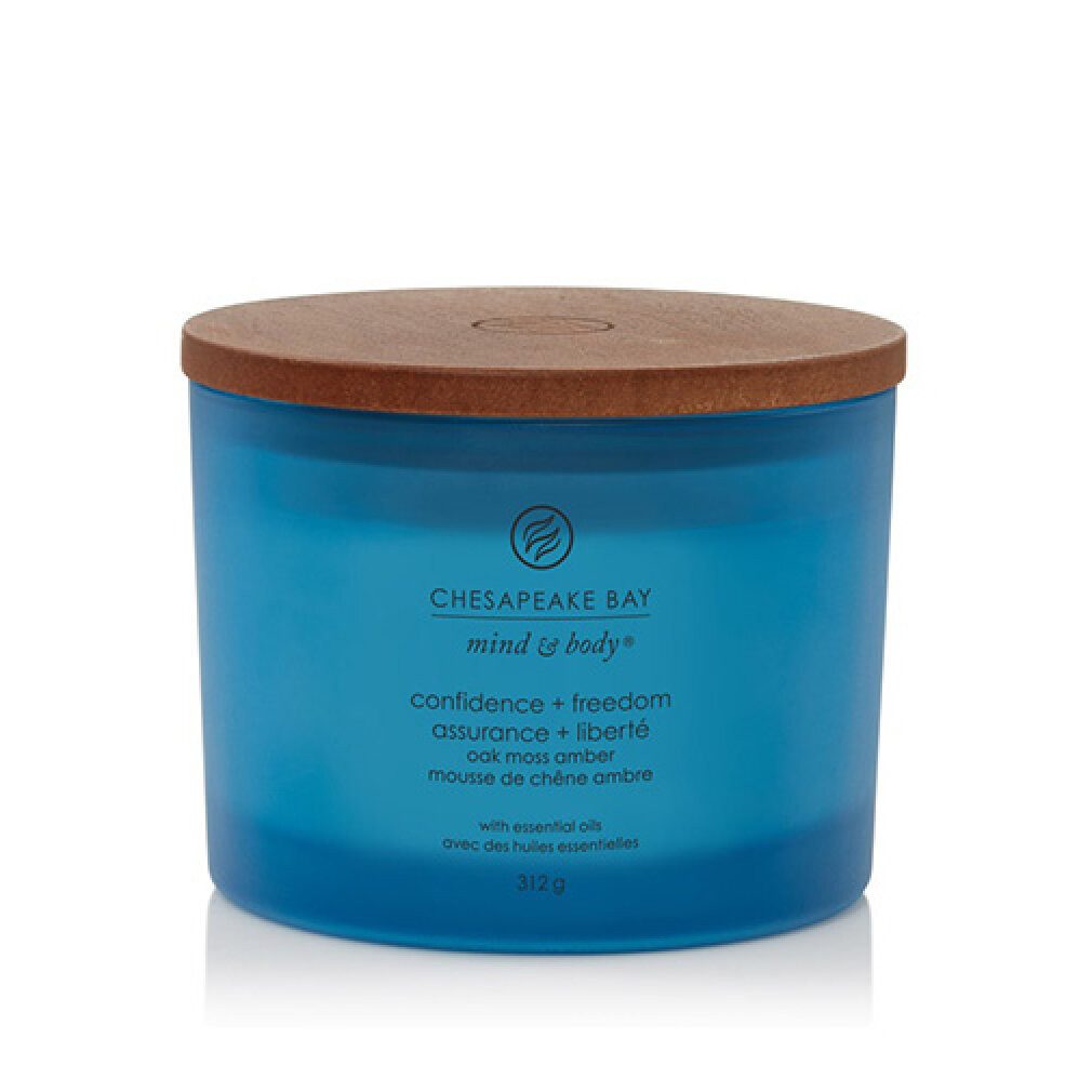 Chesapeake Bay Duftkerze Confidence + Freedom Duftkerze mit 3 Dochten 312 g
