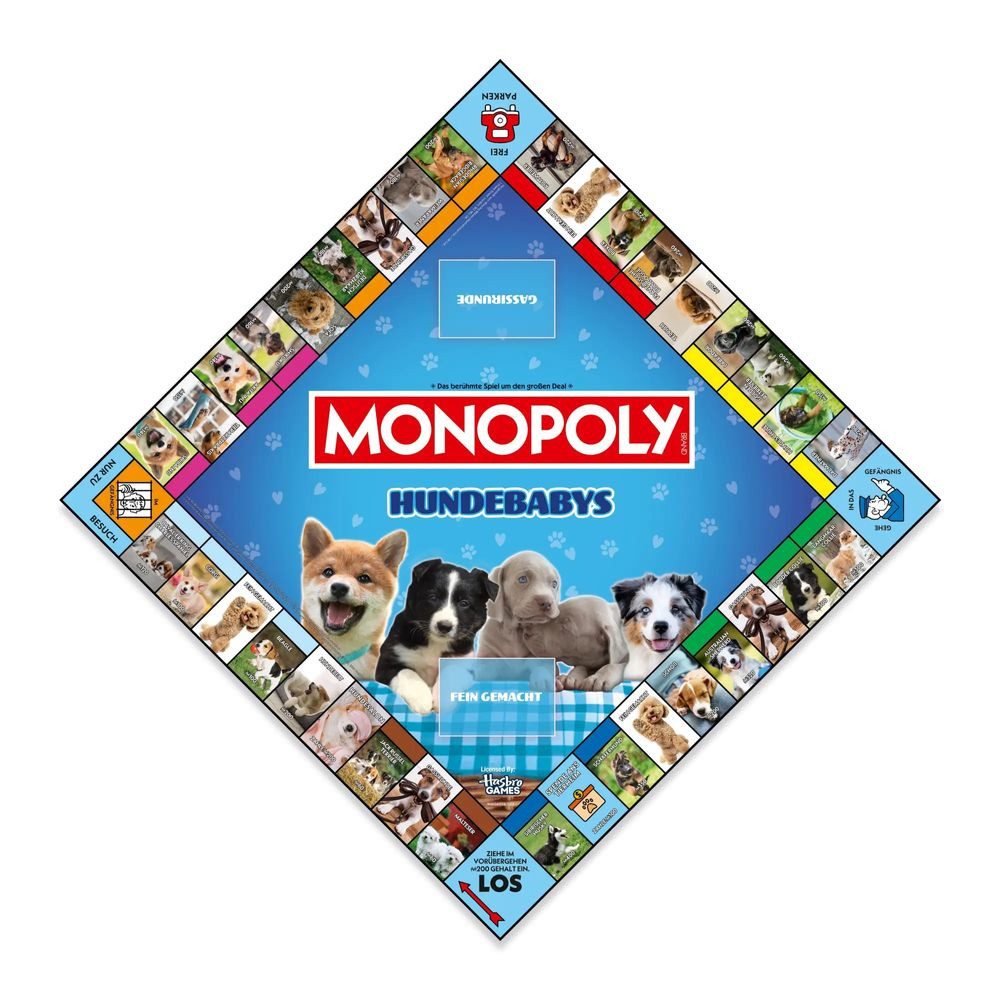 Winning Moves Spiel Monopoly Hundebabies