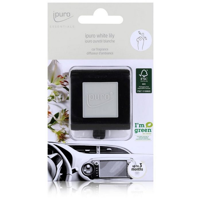 IPURO Raumduft Essentials by Ipuro Car Line Autoduft white lily - Dufterlebnis (1er P