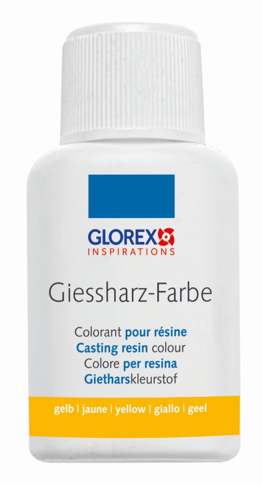 Gießharz-Farbe Selva Modellierwerkzeug 20ml Technik gelb,