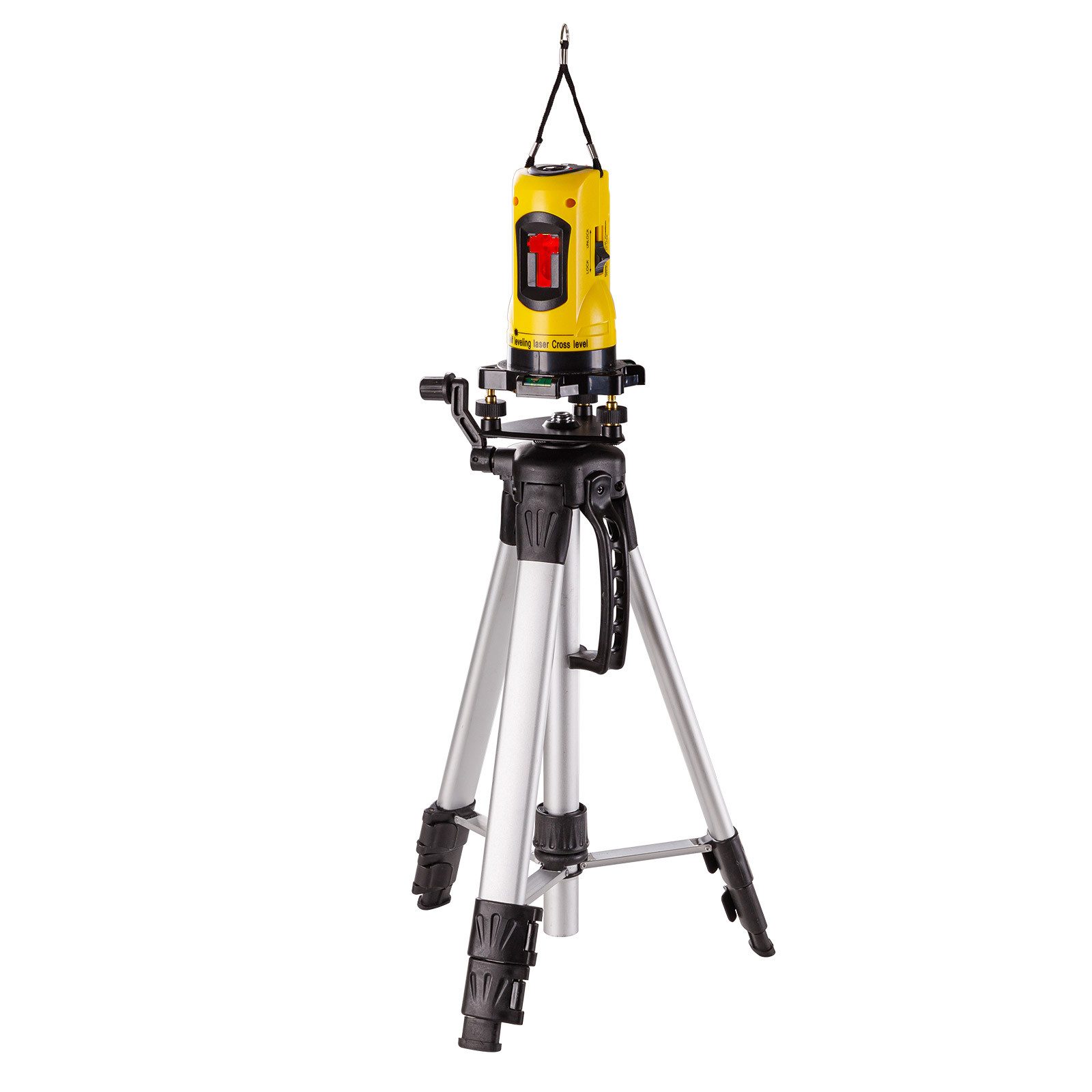 DEMA Linienlaser Kreuzlinienlaser DKL360 mit Stativ und Koffer