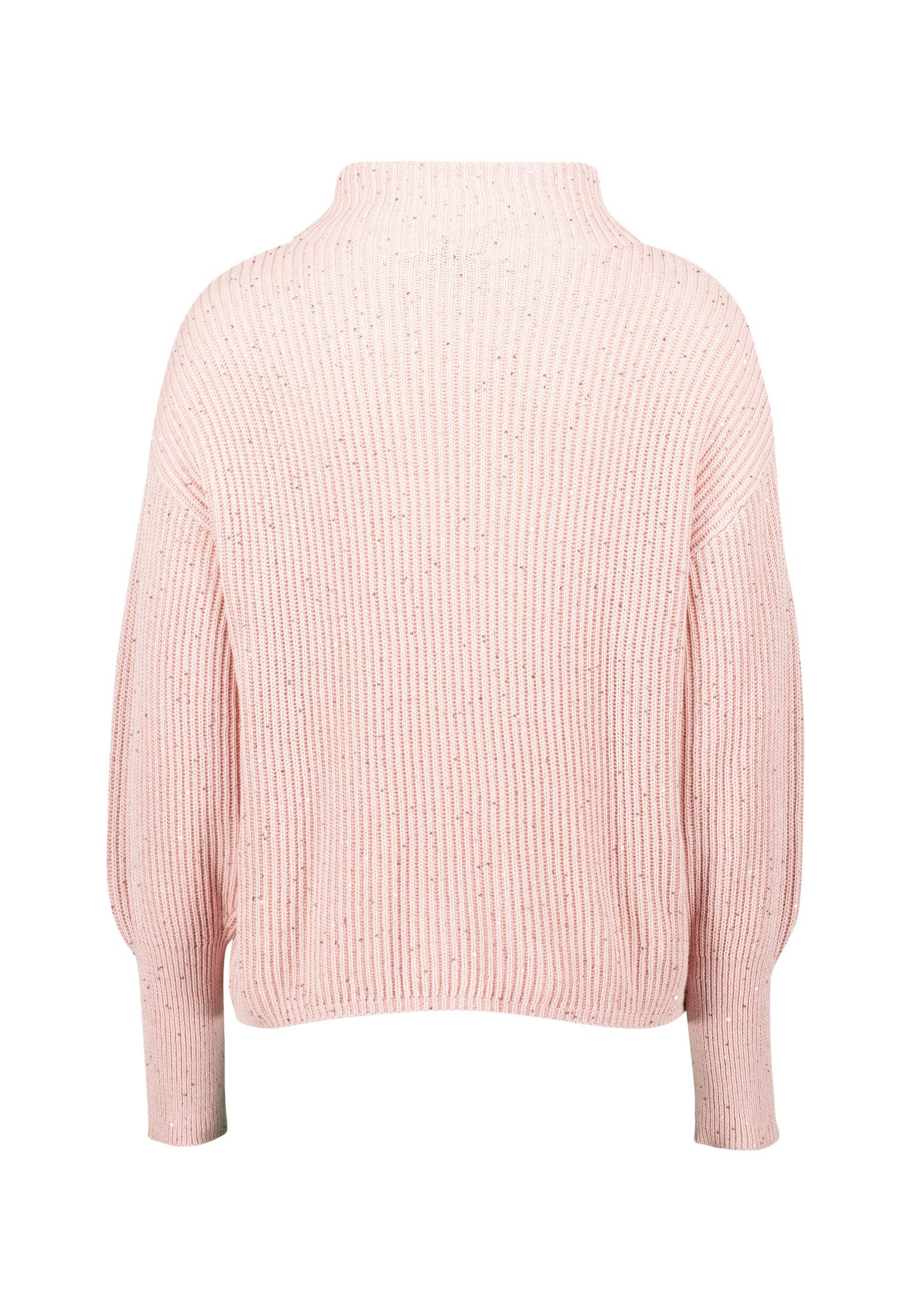 Zero Strickpullover Damen mit Pailletten (1-tlg) Pailletten