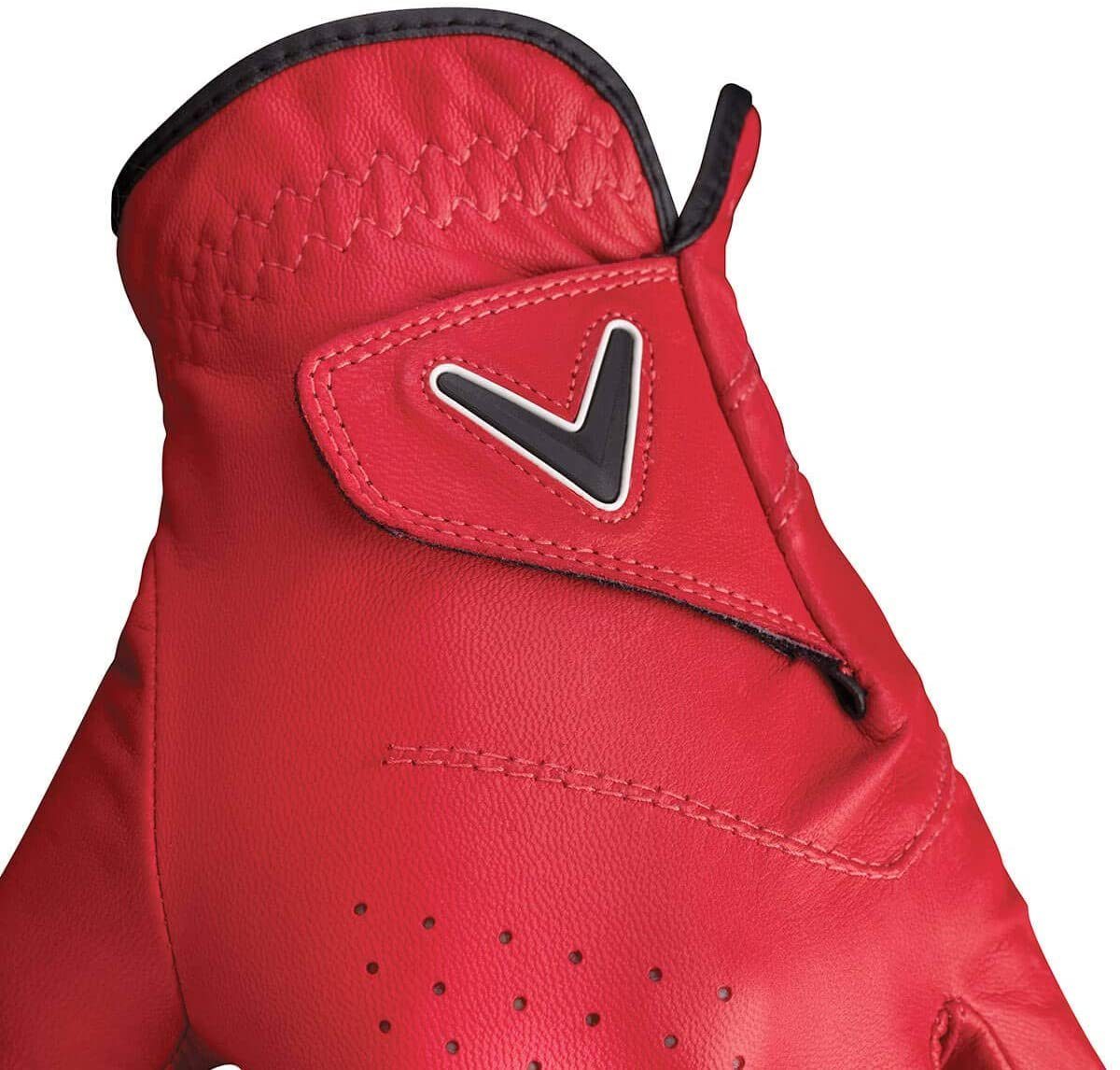 Callaway Golfhandschuhe Callaway Golf 2019 Herren Opti-Color Premium Leder Golfhandschuhe (1-St) Lederhandschuh,langlebig,OptiFit