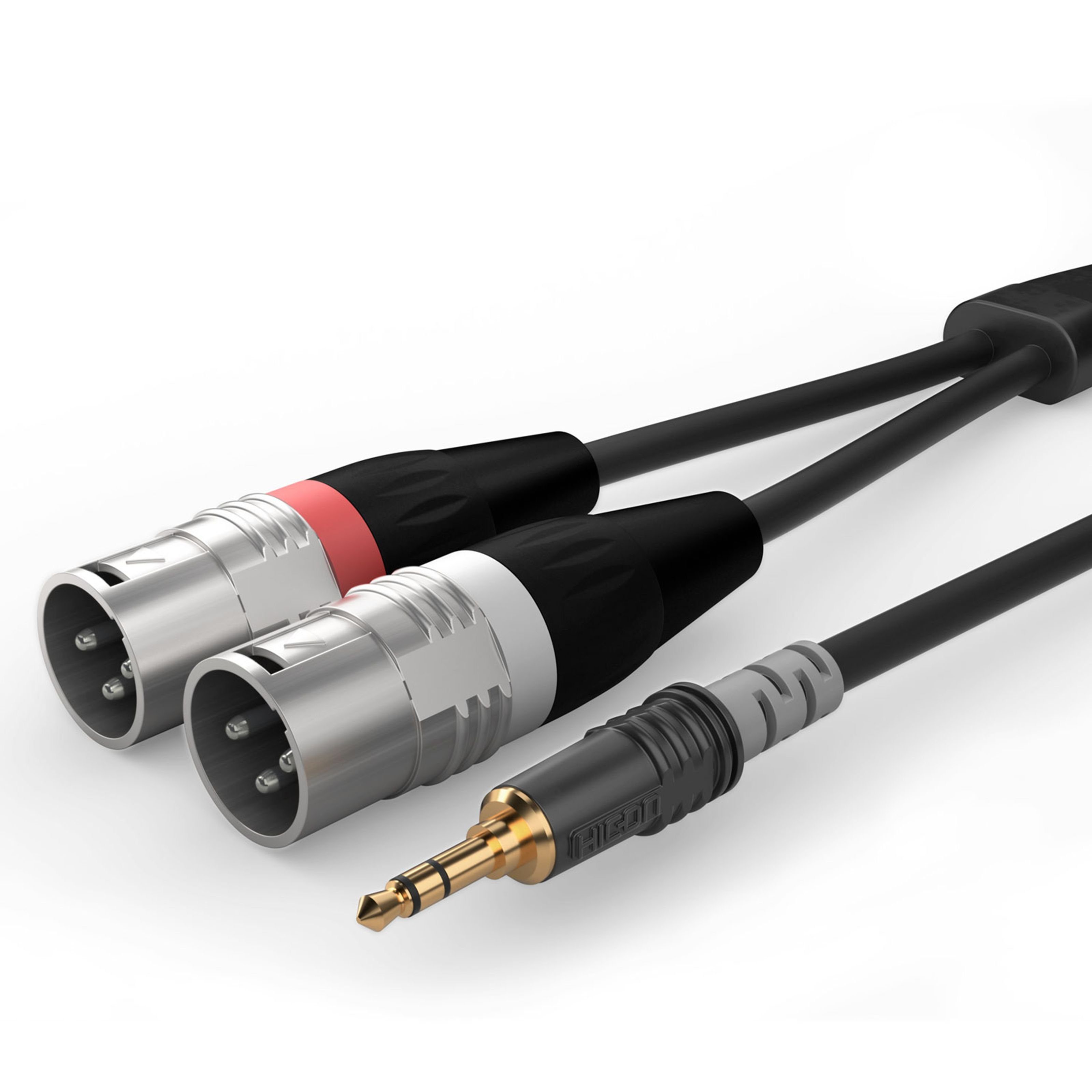 Sommer Cable Audio-Kabel, HBA-3SM2-0300 Y-Adapterkabel 3 m - Insertkabel